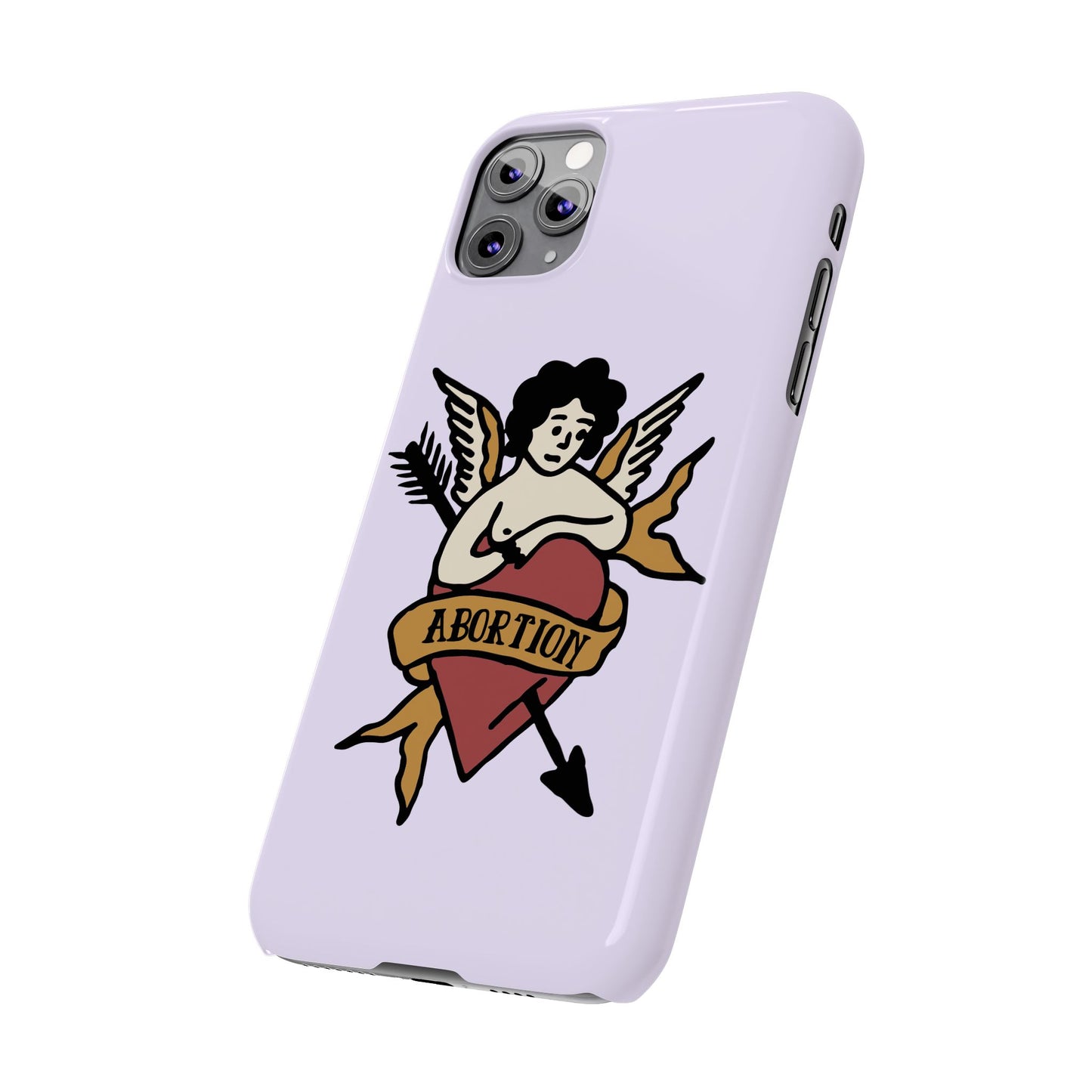 Abortion Vintage Tattoo Art Slim Phone Case - Many iPhone Models Available