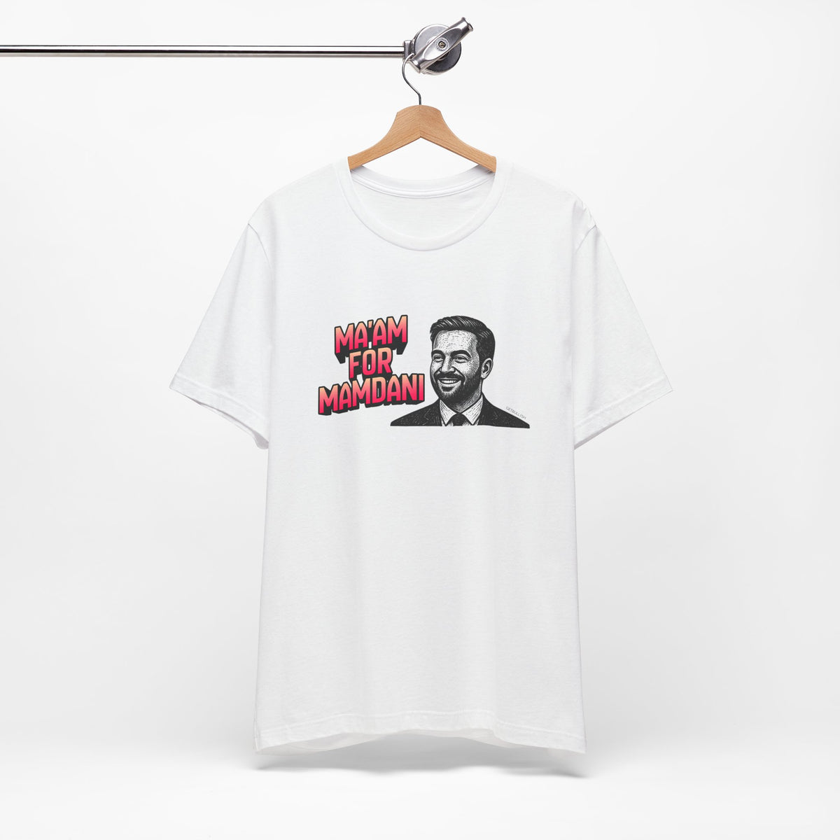Ma'am for Mamdani NYC Mayor Jersey Short Sleeve Tee [Sizes XS-4XL]