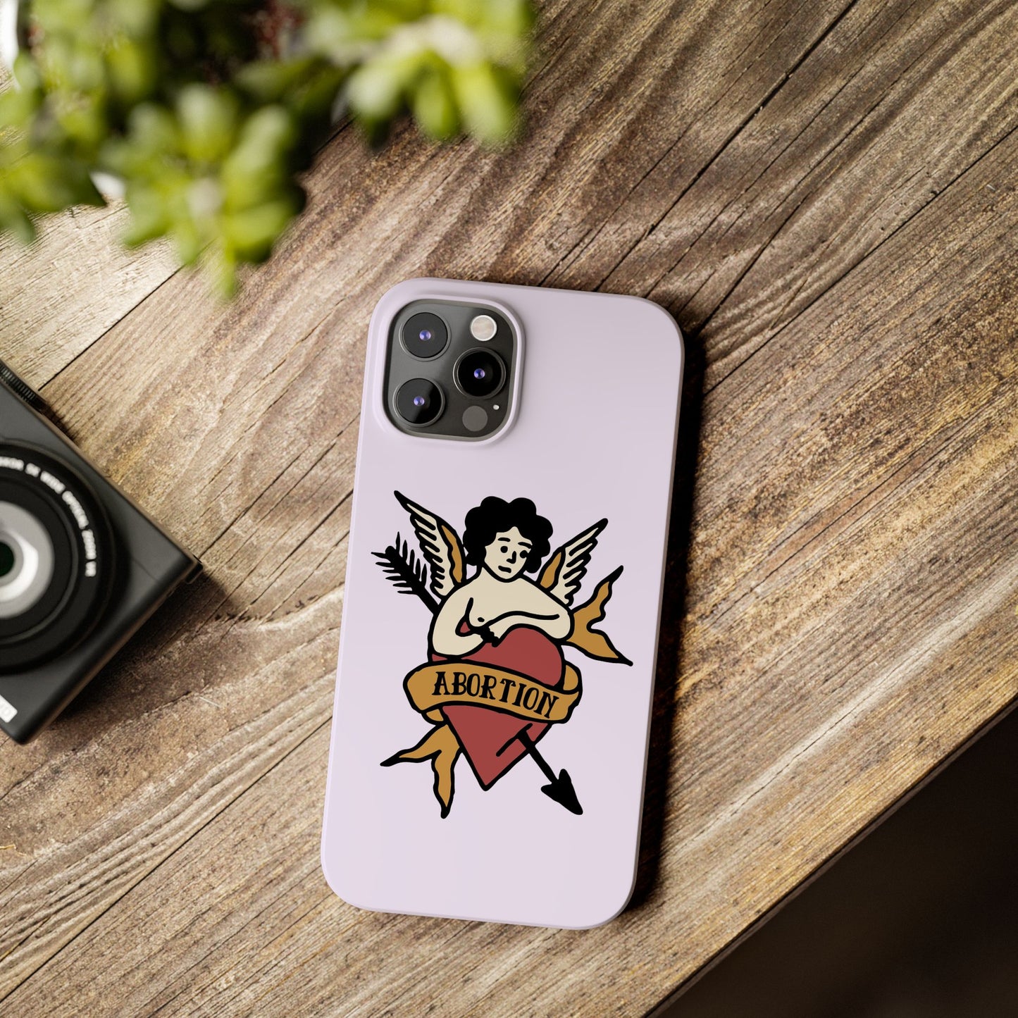 Abortion Vintage Tattoo Art Slim Phone Case - Many iPhone Models Available