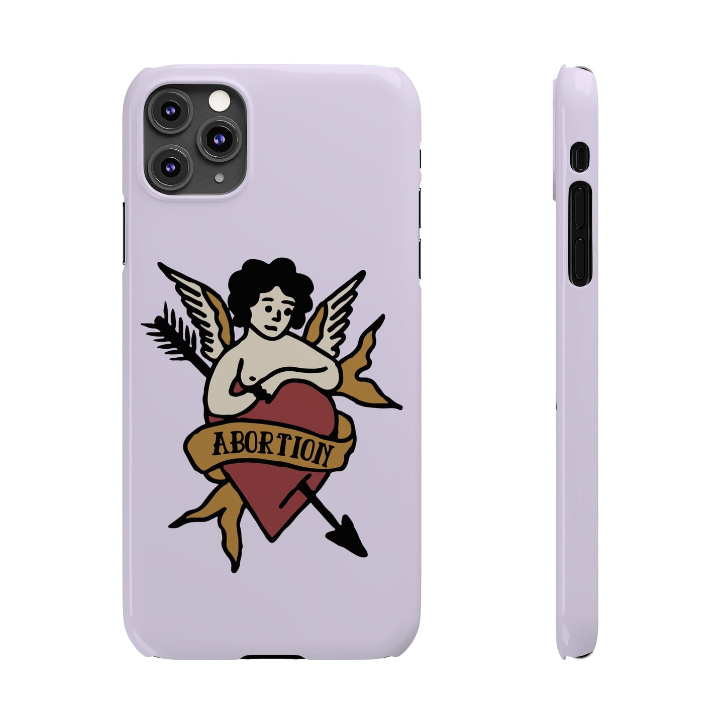 Abortion Vintage Tattoo Art Slim Phone Case - Many iPhone Models Available