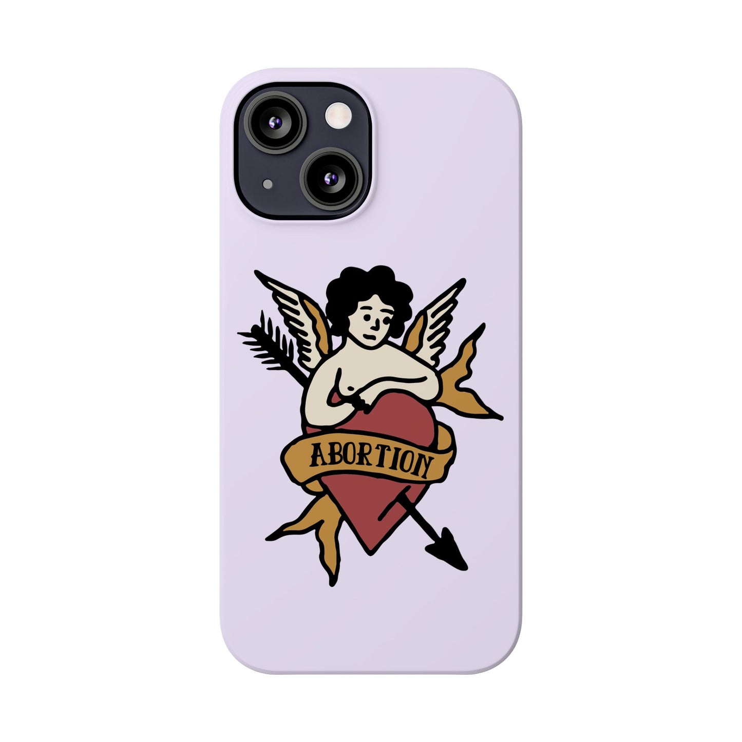 Abortion Vintage Tattoo Art Slim Phone Case - Many iPhone Models Available