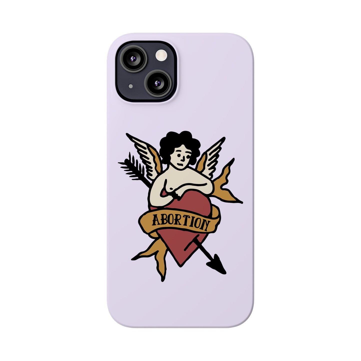 Abortion Vintage Tattoo Art Slim Phone Case - Many iPhone Models Available