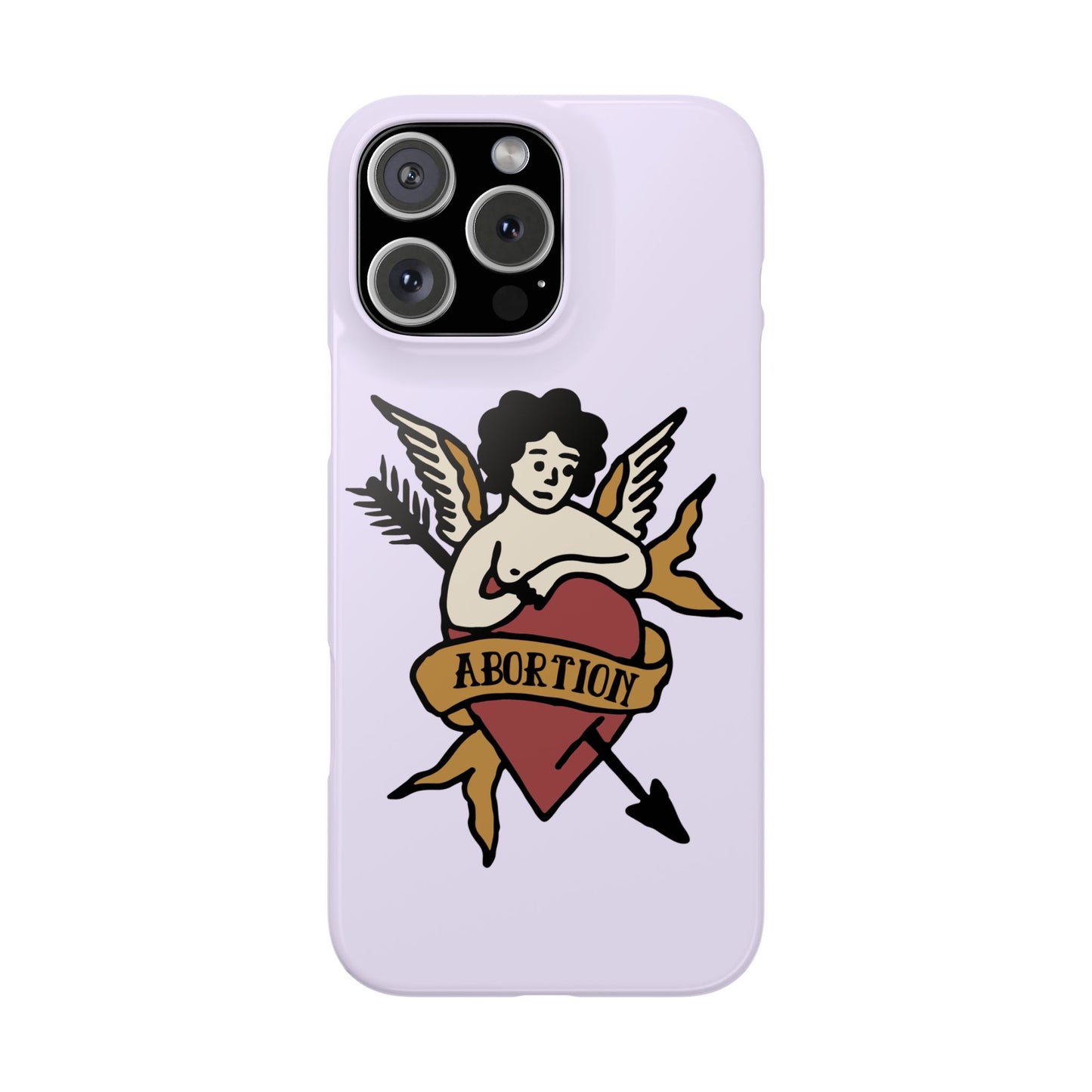 Abortion Vintage Tattoo Art Slim Phone Case - Many iPhone Models Available