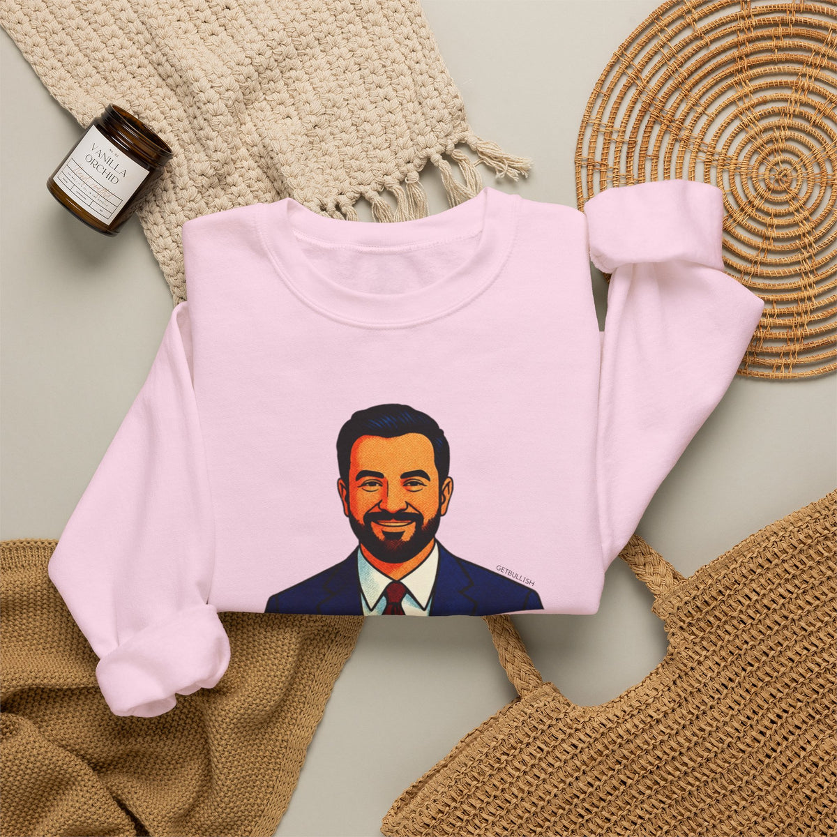 America's Mayor Turned Me Into a Gay Communist and I Like It Mamdani Unisex Heavy Blend™ Crewneck Sweatshirt [Sizes S-5X]