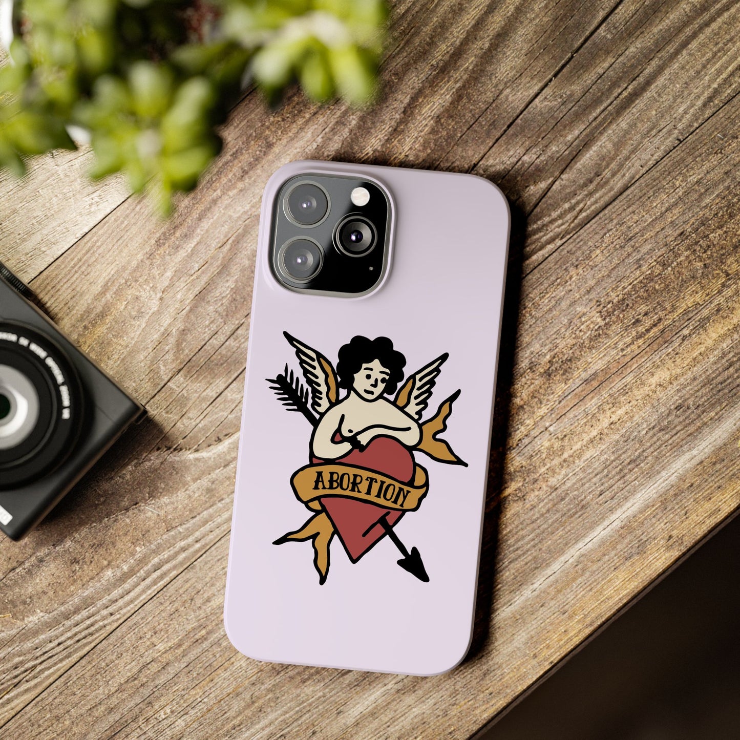 Abortion Vintage Tattoo Art Slim Phone Case - Many iPhone Models Available