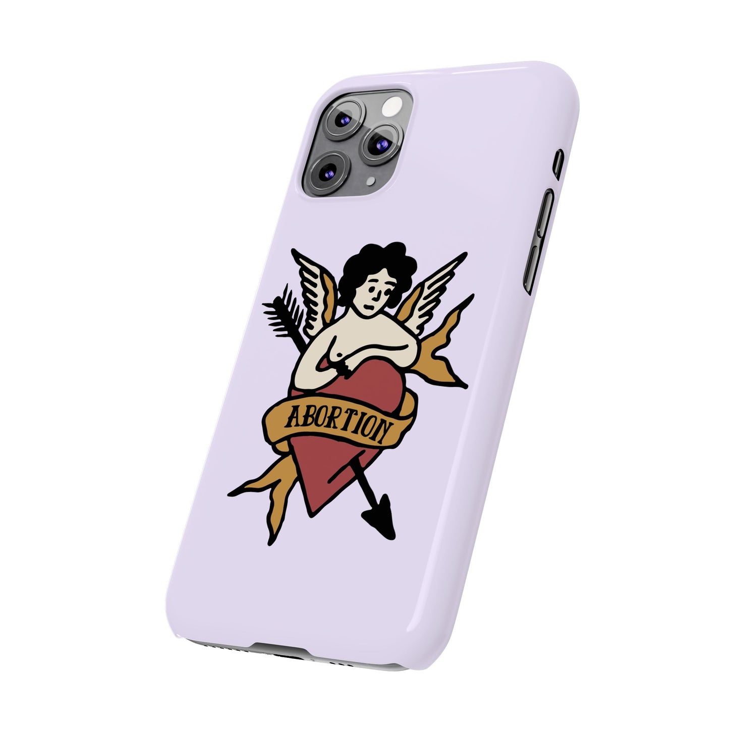 Abortion Vintage Tattoo Art Slim Phone Case - Many iPhone Models Available