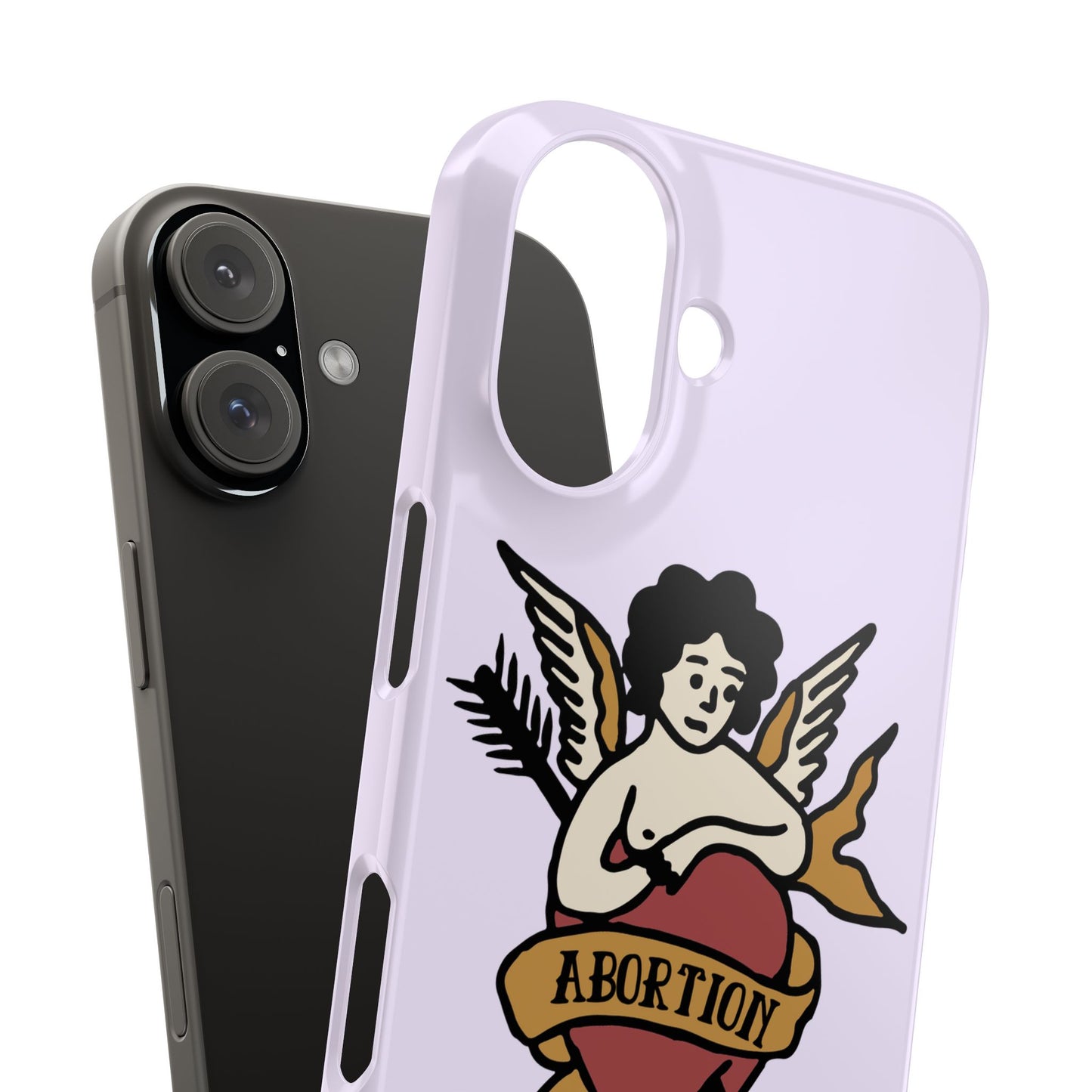 Abortion Vintage Tattoo Art Slim Phone Case - Many iPhone Models Available