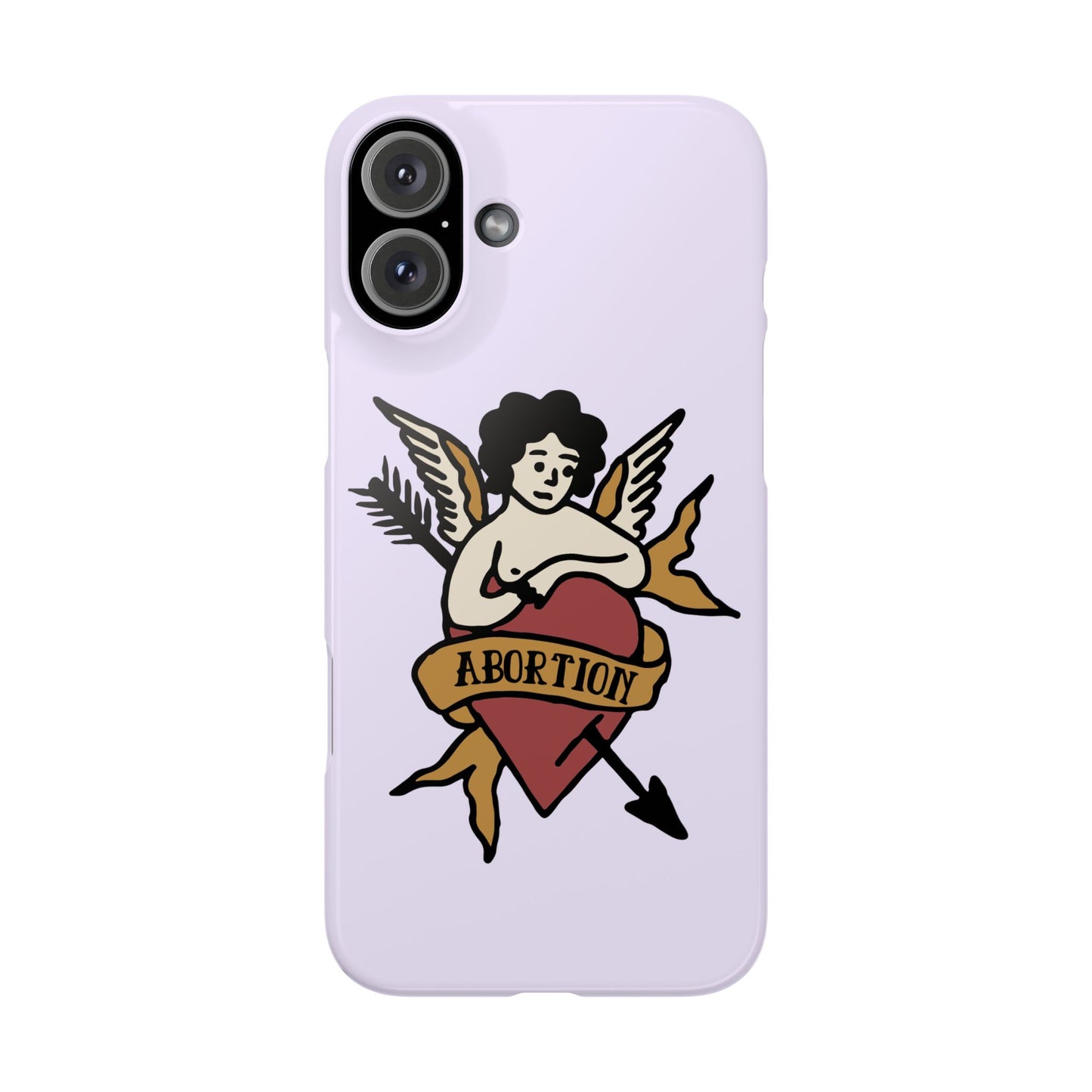 Abortion Vintage Tattoo Art Slim Phone Case - Many iPhone Models Available