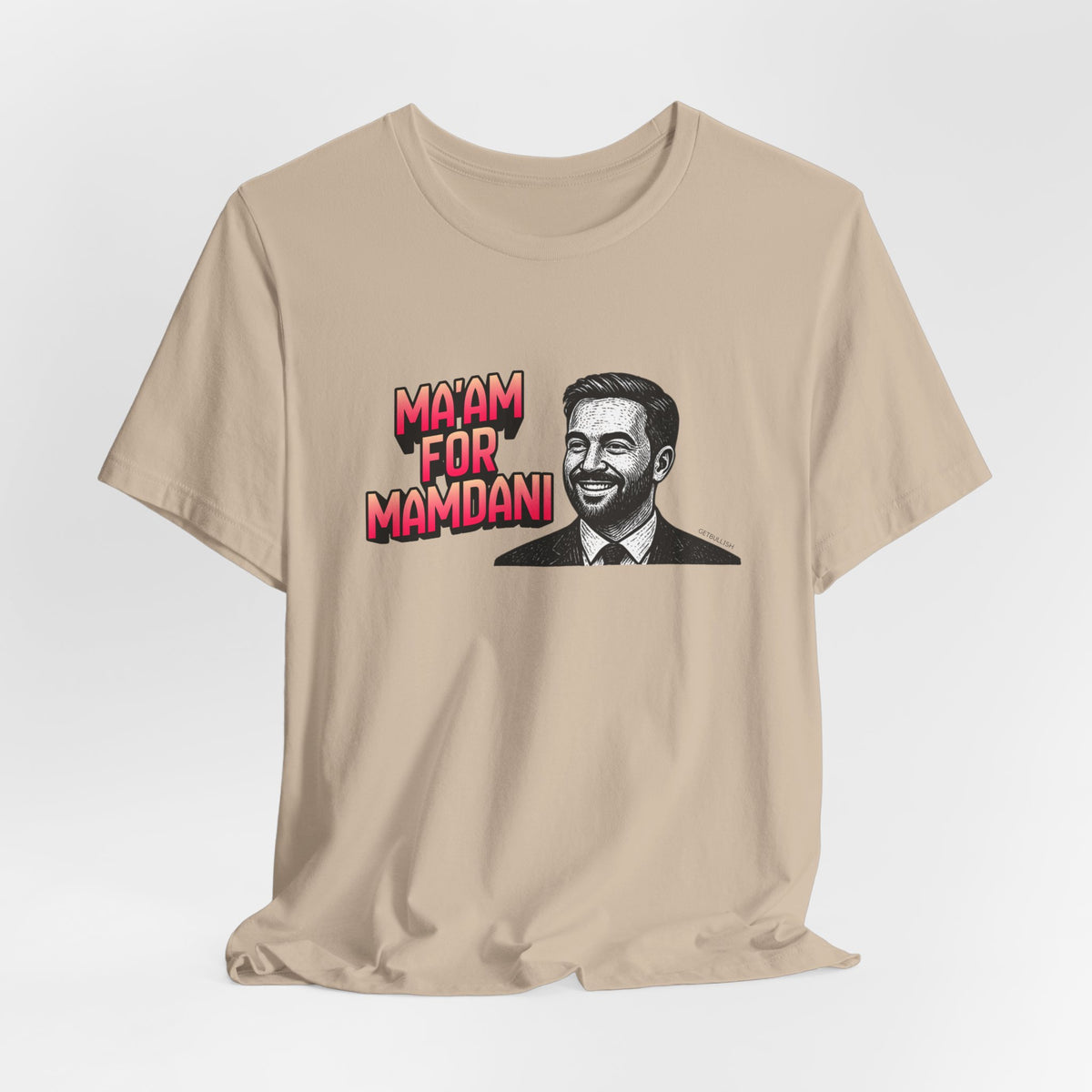 Ma'am for Mamdani NYC Mayor Jersey Short Sleeve Tee [Sizes XS-4XL]
