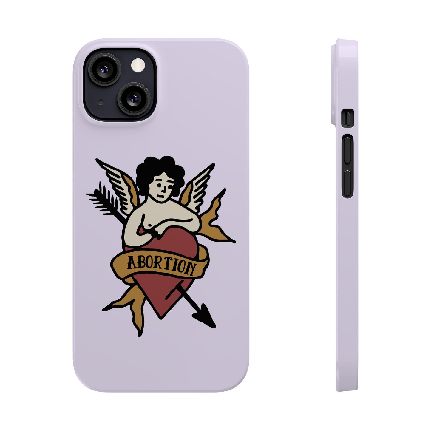 Abortion Vintage Tattoo Art Slim Phone Case - Many iPhone Models Available