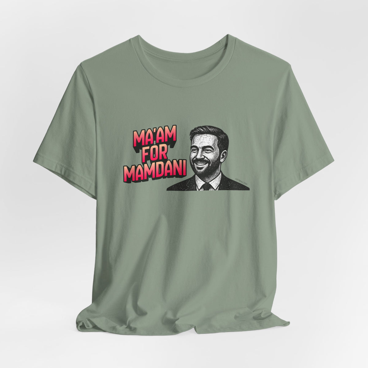 Ma'am for Mamdani NYC Mayor Jersey Short Sleeve Tee [Sizes XS-4XL]
