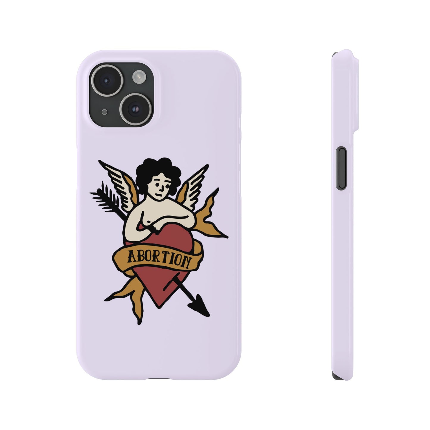 Abortion Vintage Tattoo Art Slim Phone Case - Many iPhone Models Available