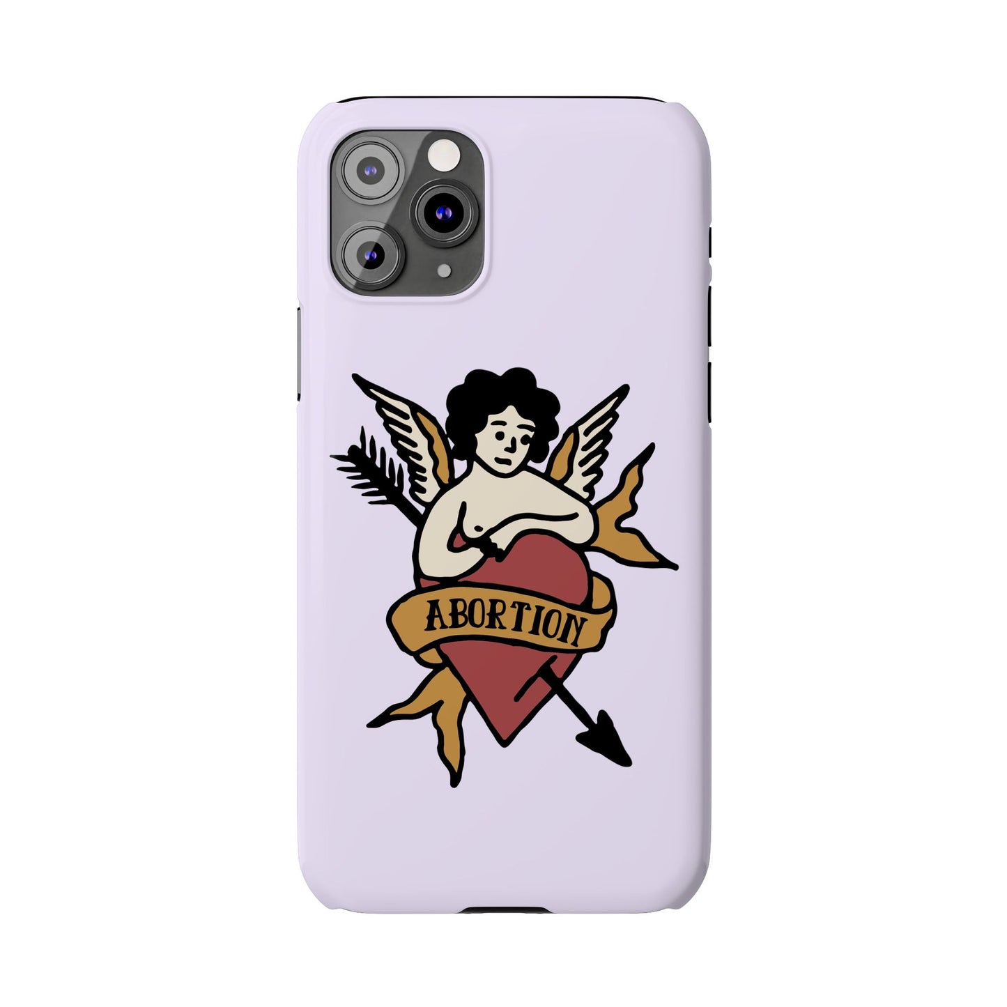 Abortion Vintage Tattoo Art Slim Phone Case - Many iPhone Models Available