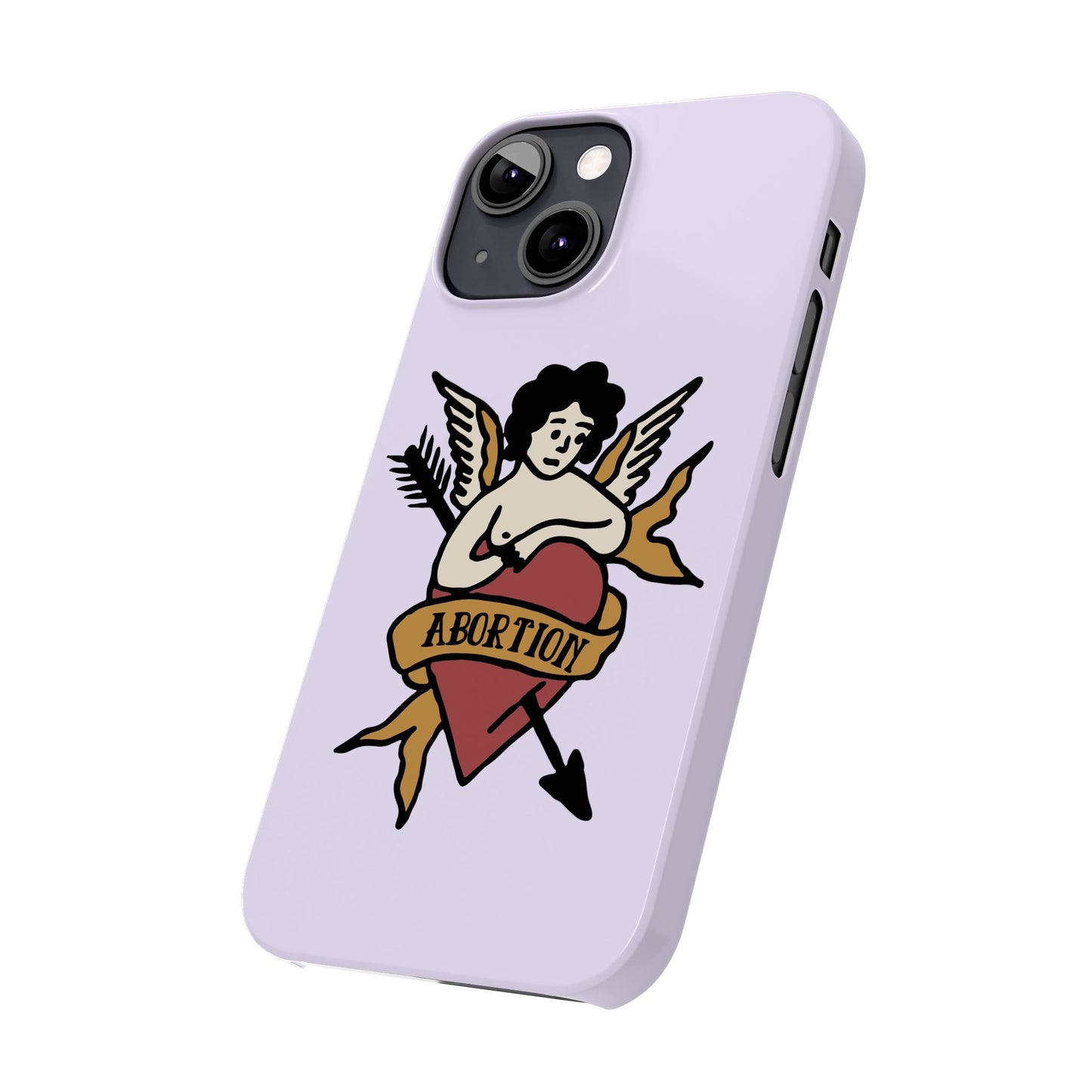 Abortion Vintage Tattoo Art Slim Phone Case - Many iPhone Models Available