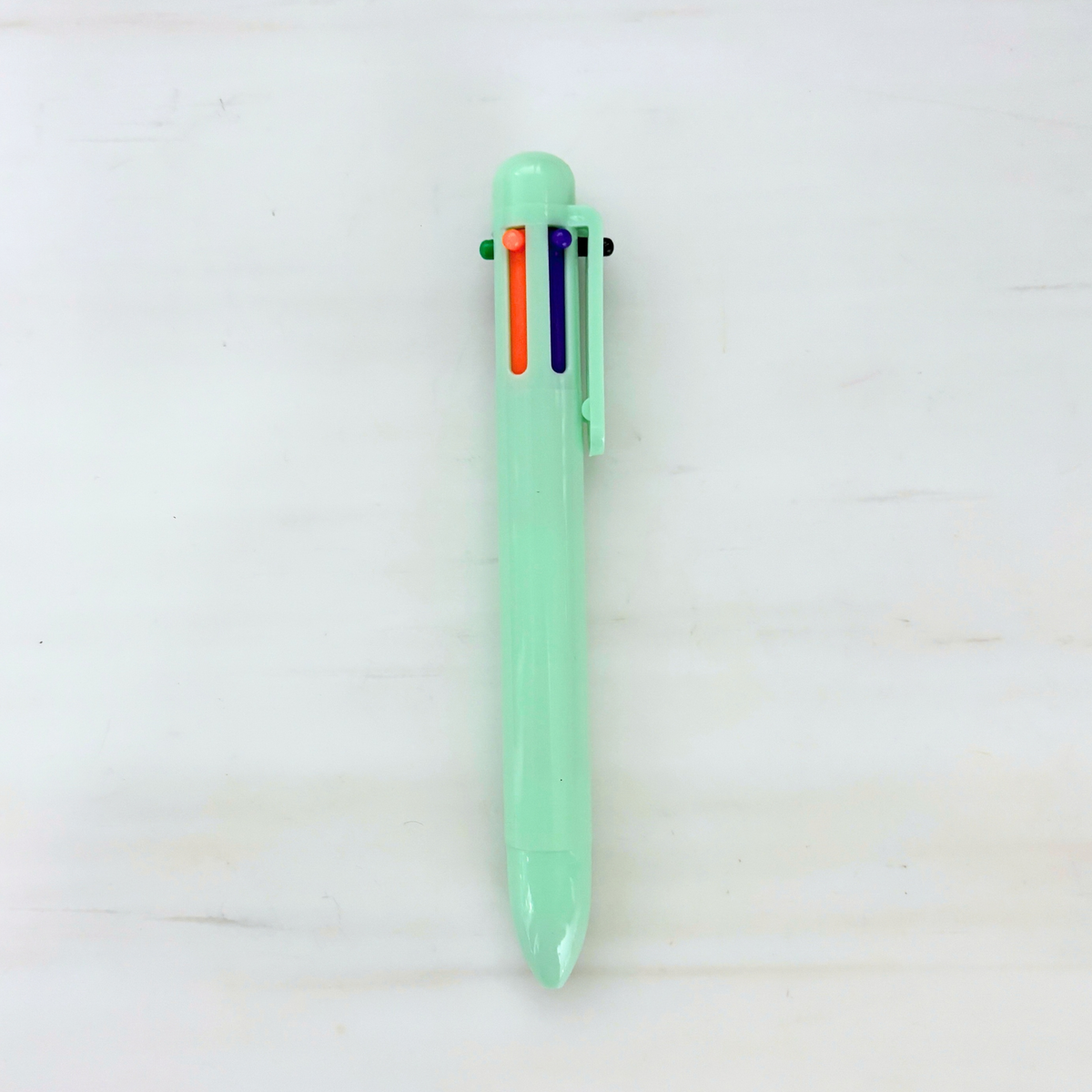 1980s Girl Pen | 6-in-1 Retro Multi Color Click Pens