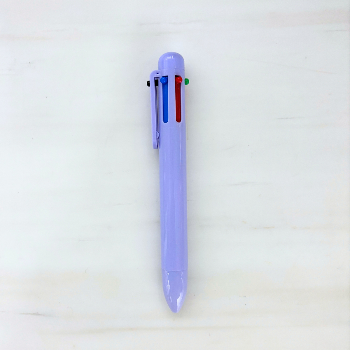 1980s Girl Pen | 6-in-1 Retro Multi Color Click Pens