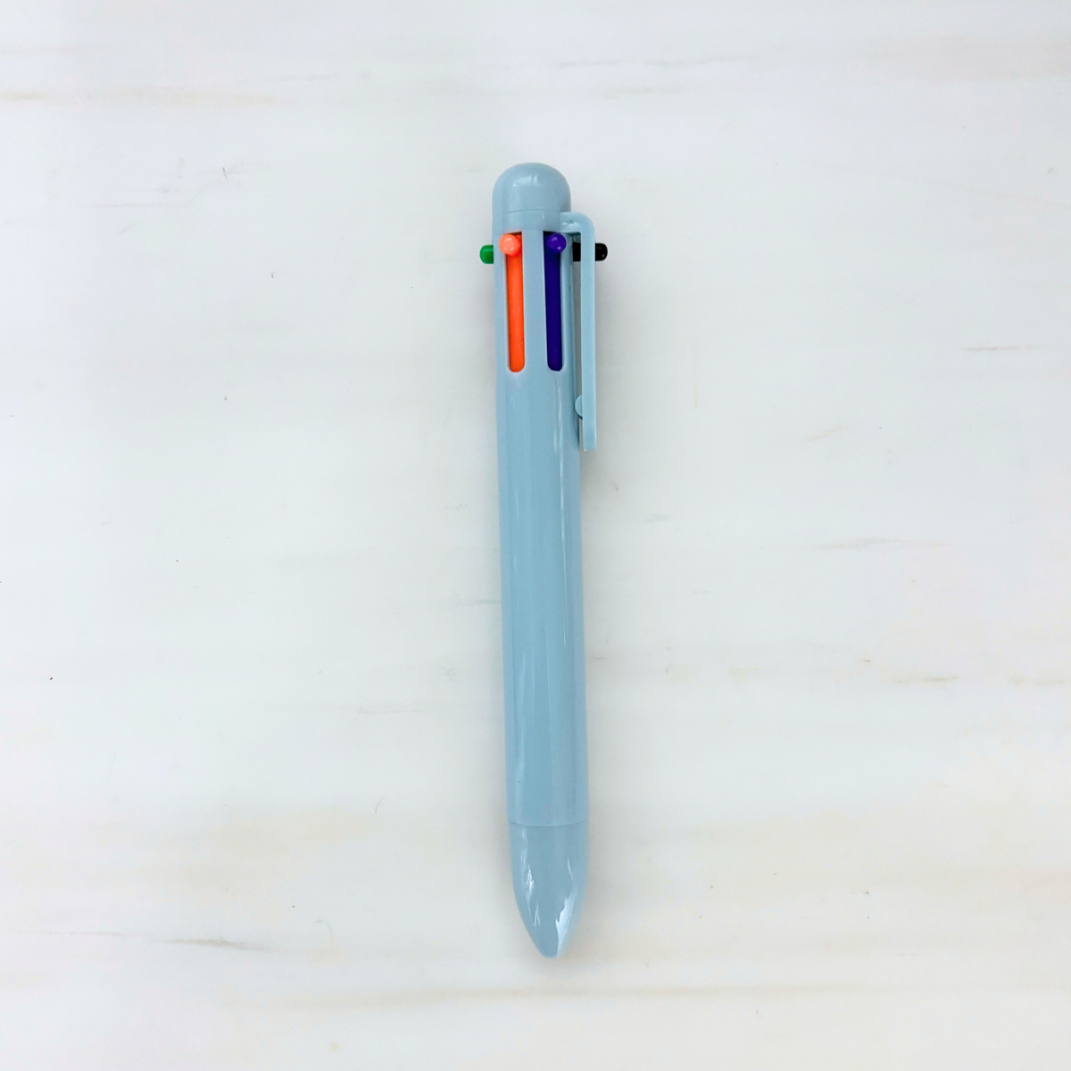 1980s Girl Pen | 6-in-1 Retro Multi Color Click Pens