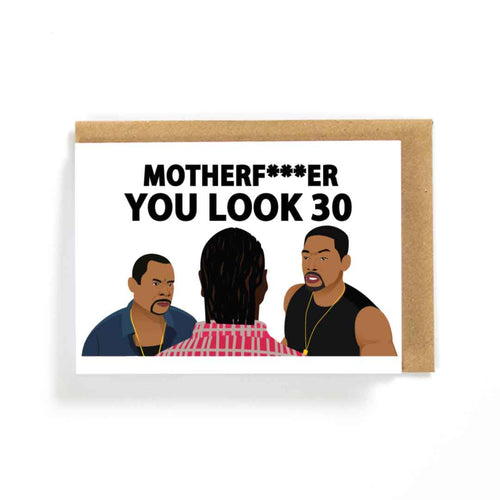 Bad Boys You Look 30 Happy Birthday Card | Funny Greeting Card