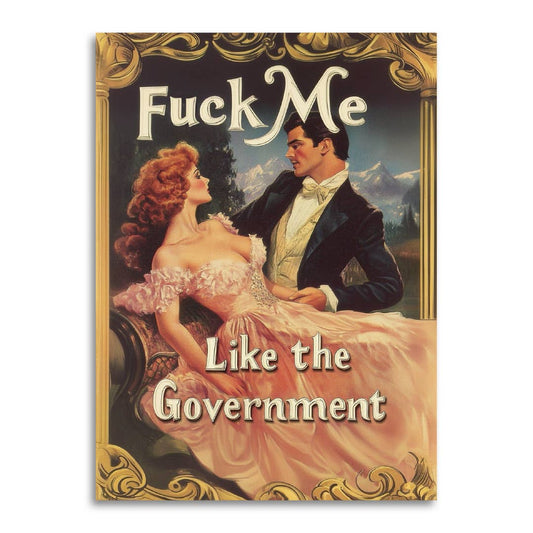 F*** Me Like the Government Funny Romantic Card | Naughty Adult Humor Love Card