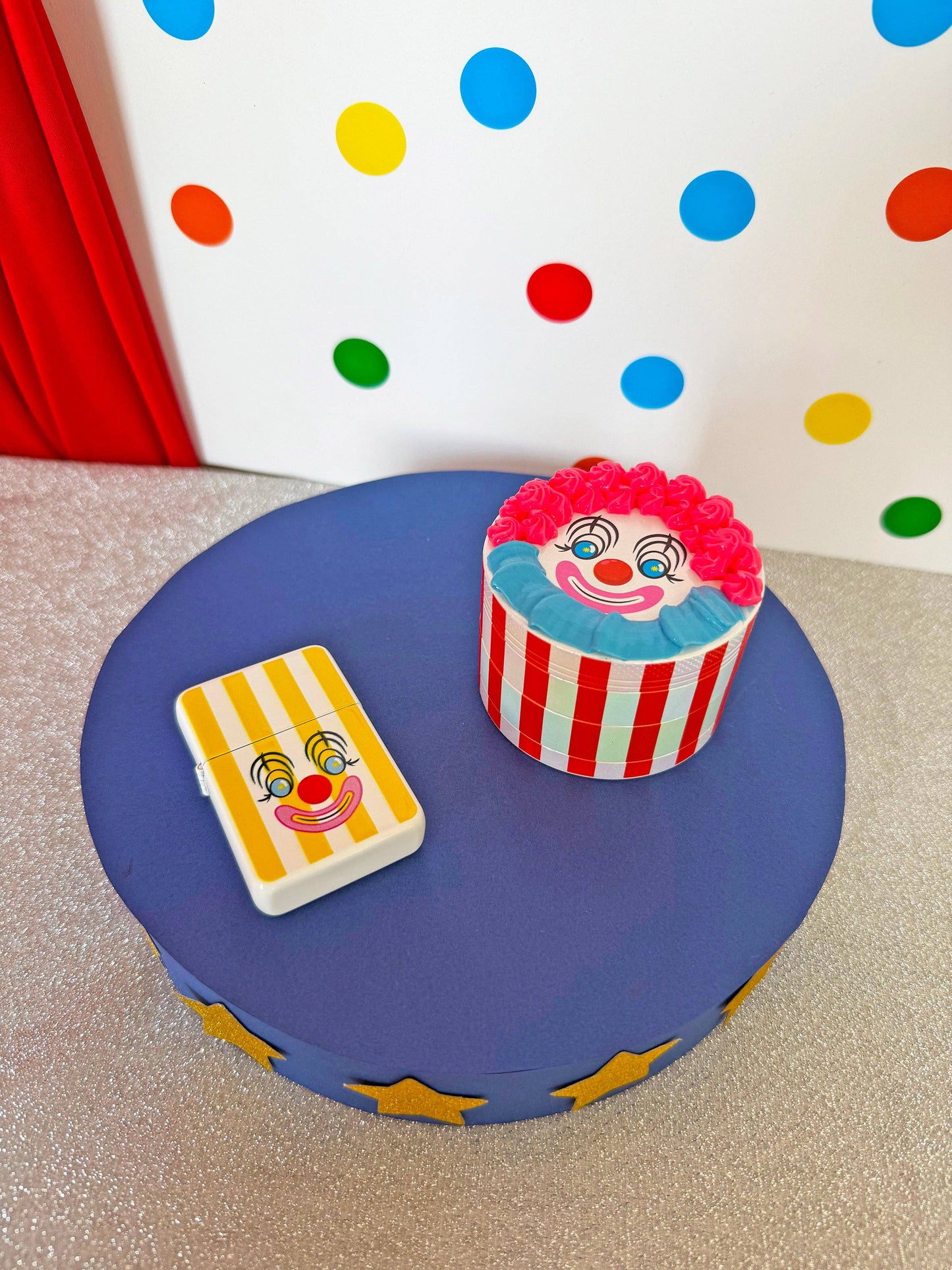 Clown Metal Lighter | Refillable Circus Clown Lighter
