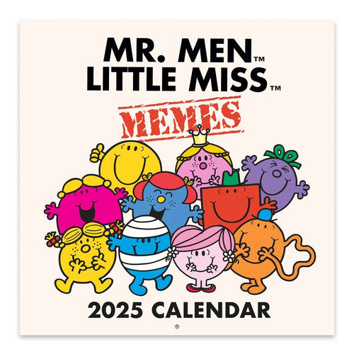 2025 Mr. Men Little Miss 12" x 12" Calendar