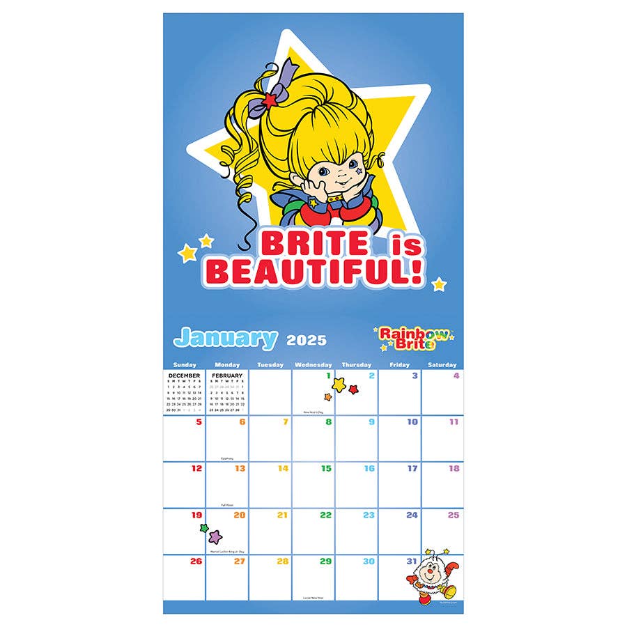 2025 Rainbow Brite Wall Calendar | 80s Inspired Cartoon Giftable Hangi – The Bullish Store 2025-rainbow-brite-wall-calendar-80s-inspired-cartoon-giftable-hangi-the-bullish-store