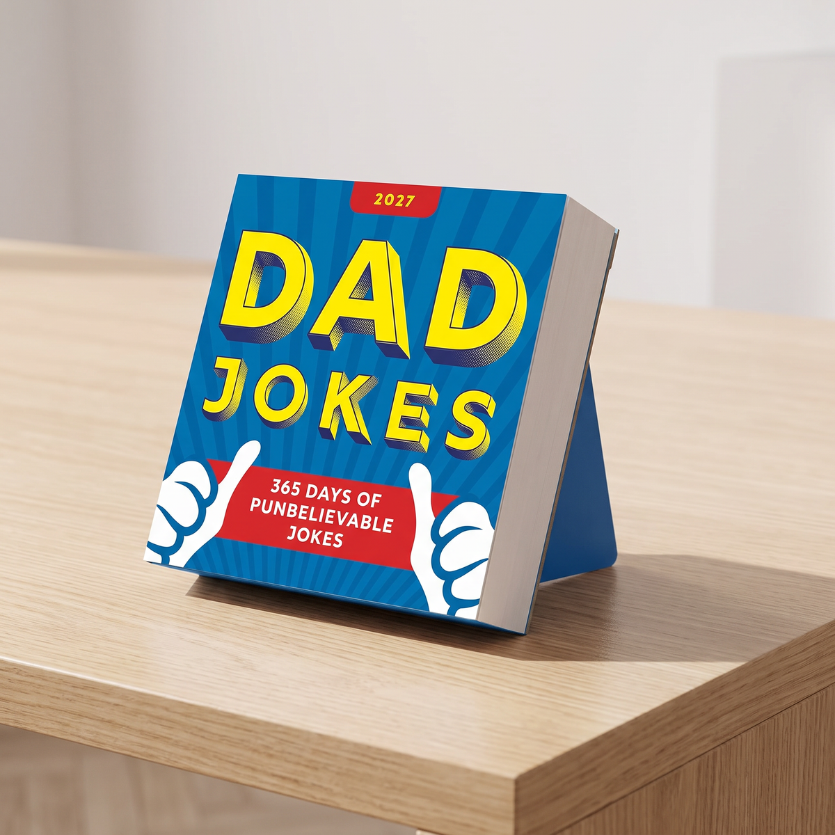 2027 Dad Jokes Boxed Calendar | Stand-Up Desk Calendar | Dad Gift-Sourcebooks-The Bullish Store