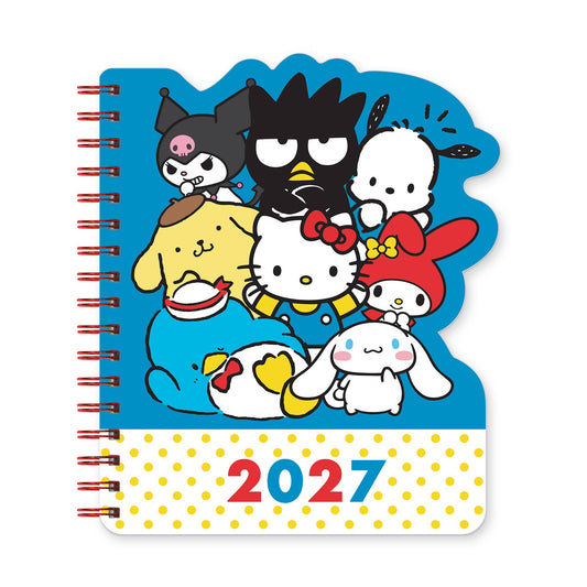 2027 Hello Kitty® and Friends Retro Die-Cut Weekly Planner-Orange Circle Studio-The Bullish Store