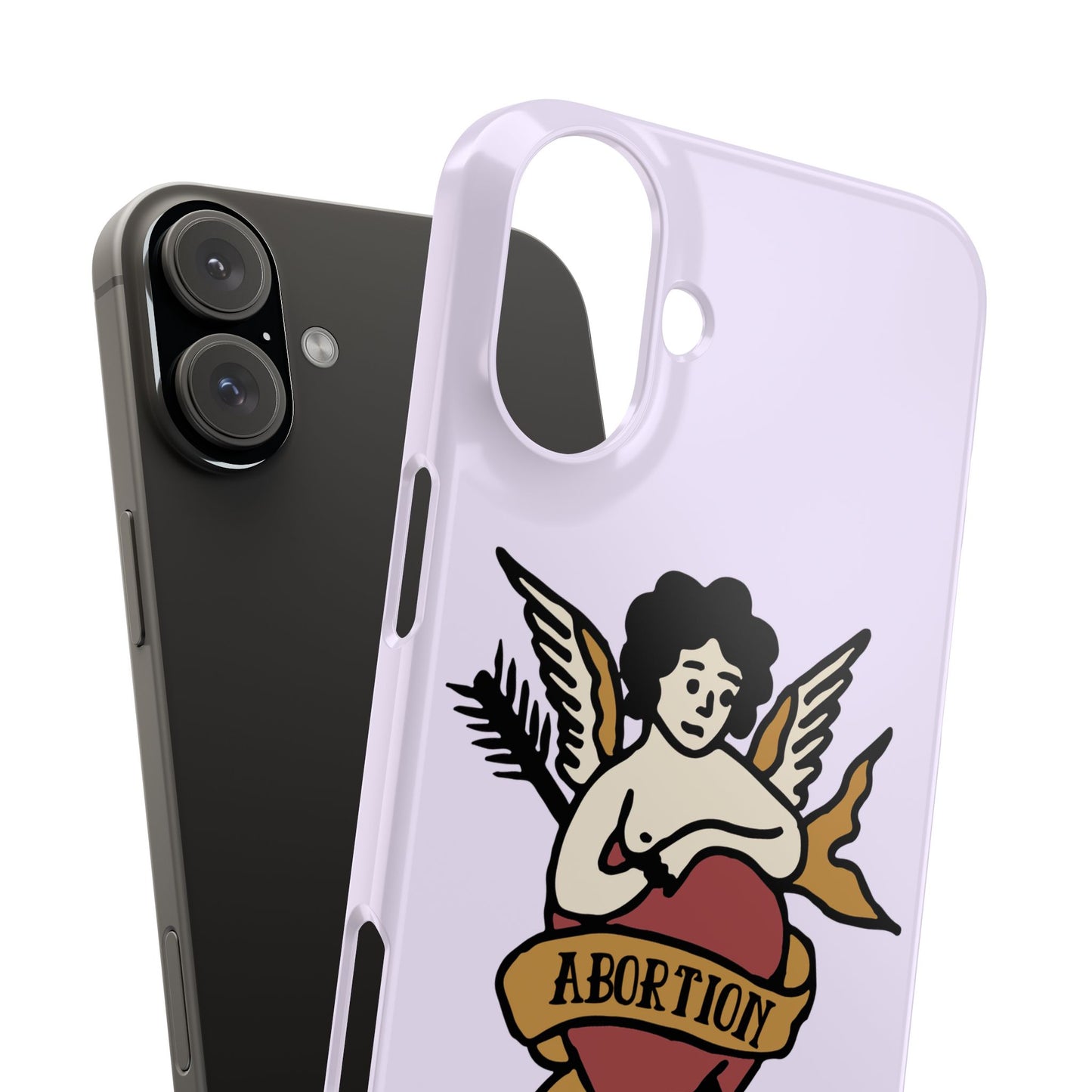 Abortion Vintage Tattoo Art Slim Phone Case - Many iPhone Models Available