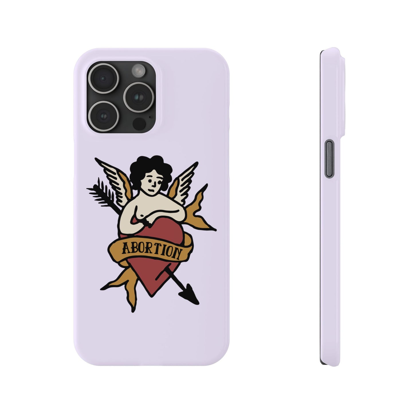 Abortion Vintage Tattoo Art Slim Phone Case - Many iPhone Models Available