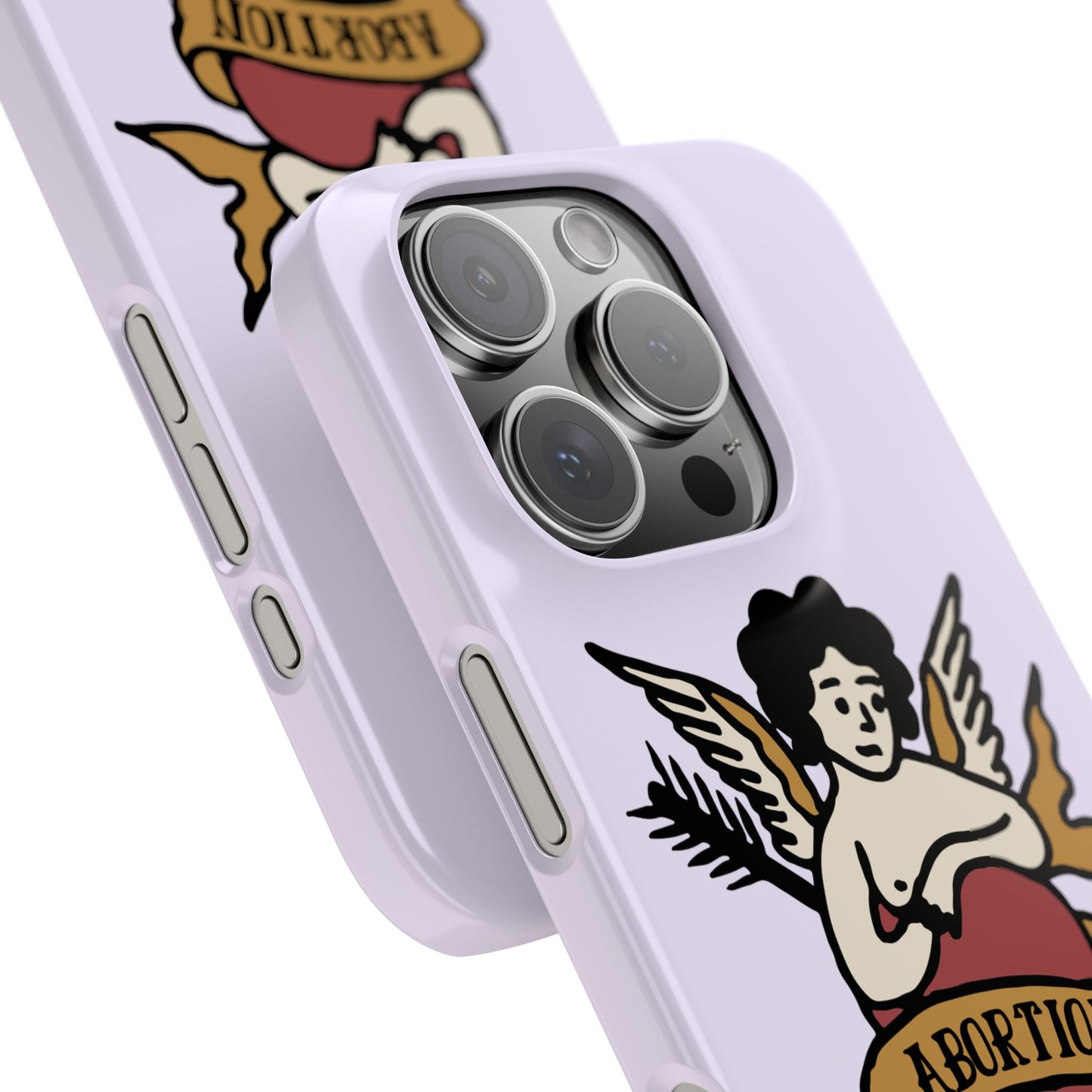 Abortion Vintage Tattoo Art Slim Phone Case - Many iPhone Models Available