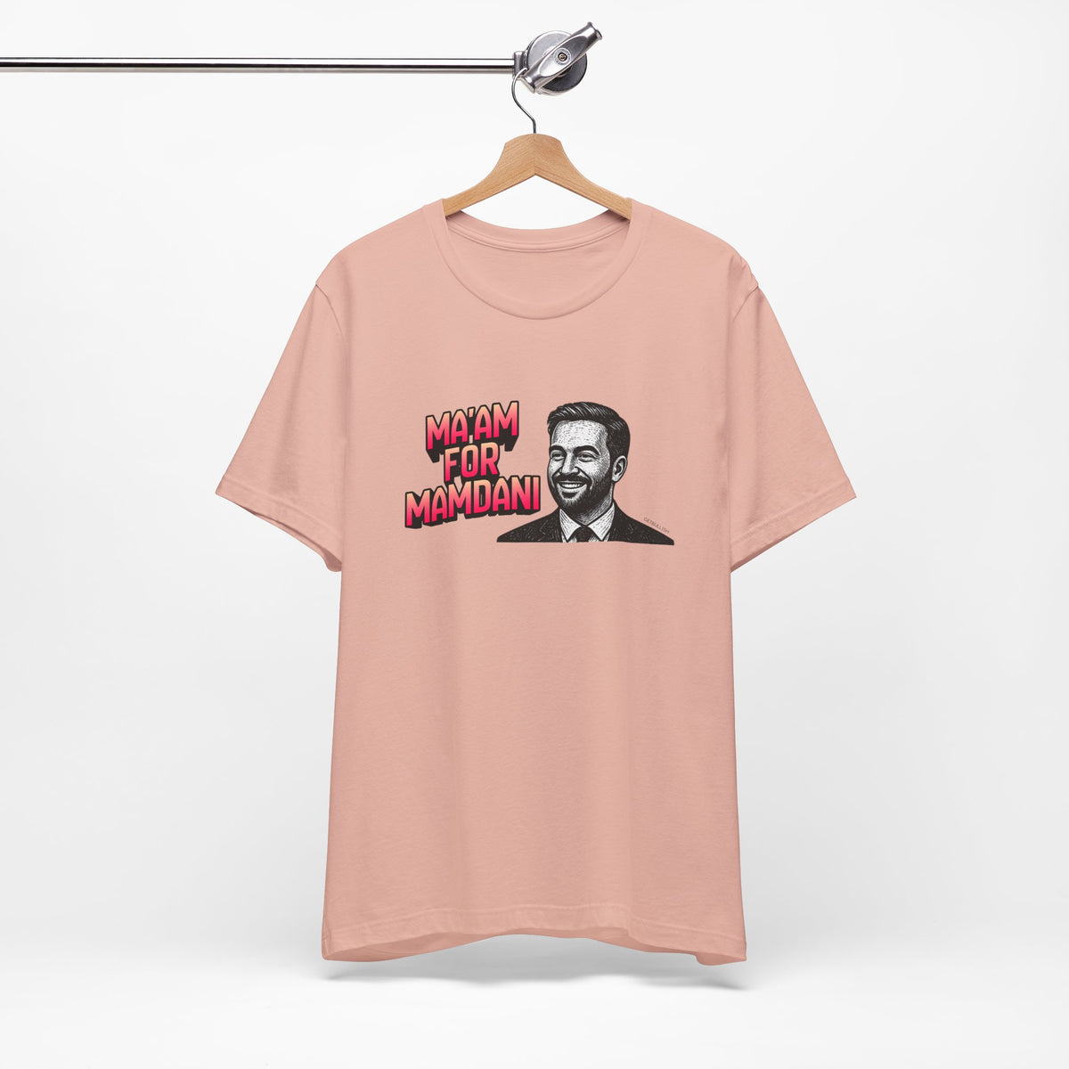 Ma'am for Mamdani NYC Mayor Jersey Short Sleeve Tee [Sizes XS-4XL]