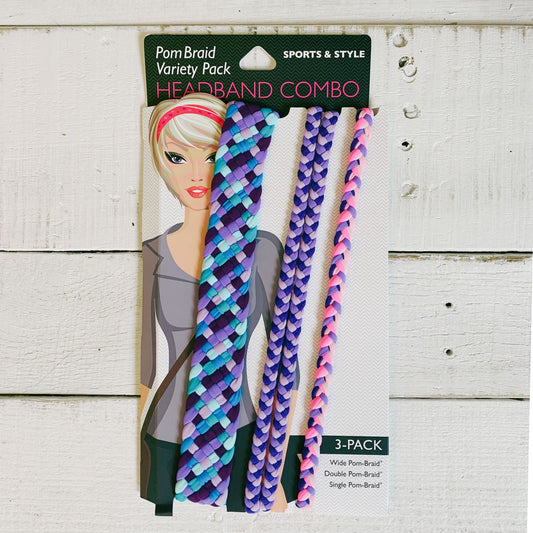 3 Pack Lavender Fields Variety Pack Headband | One Size Athleisure