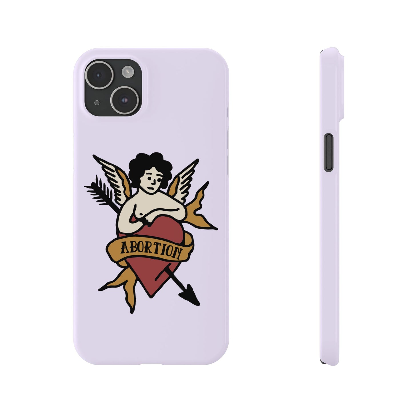 Abortion Vintage Tattoo Art Slim Phone Case - Many iPhone Models Available