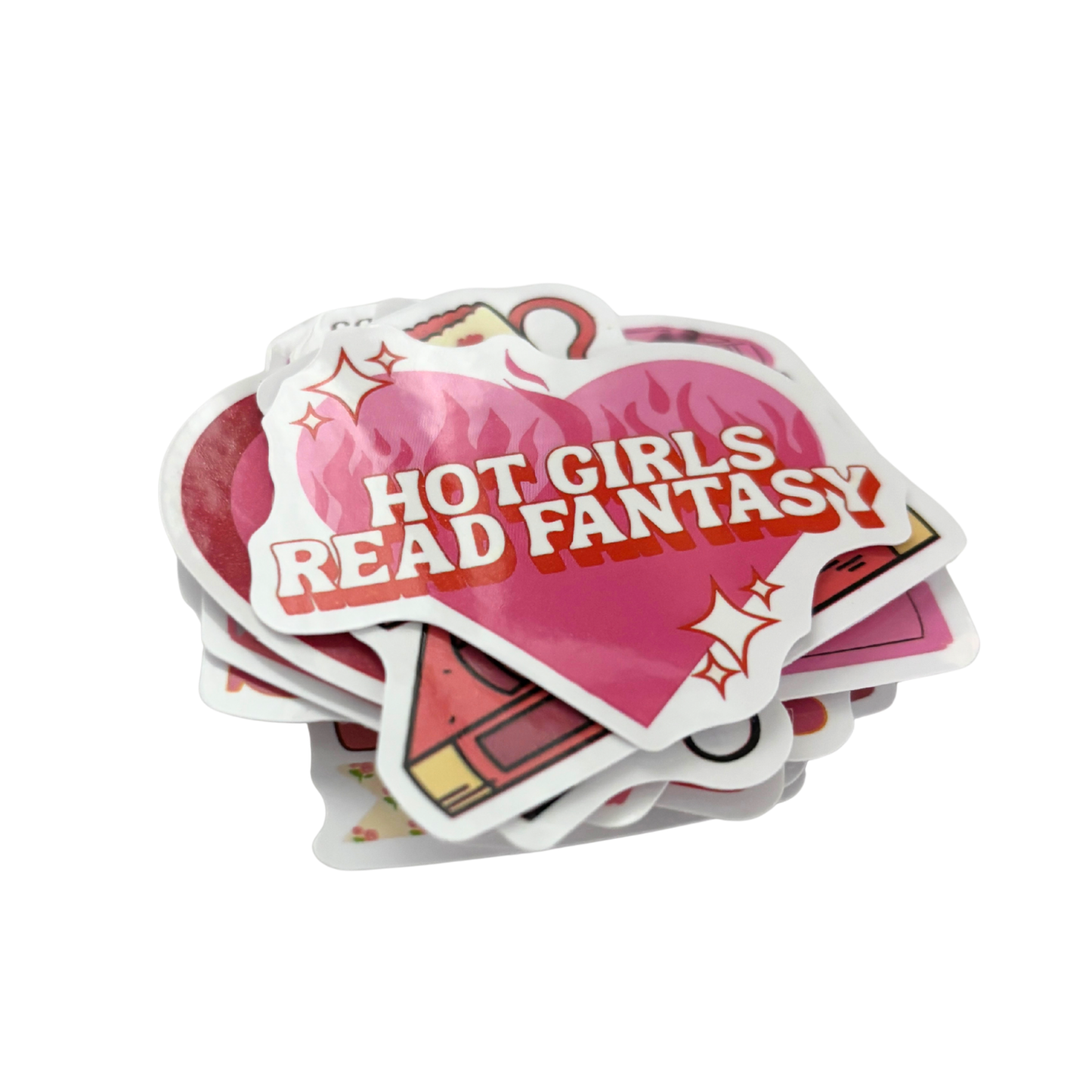 Book Lover Sticker Pack | 13–20 Stickers in 4 Bookish Themes