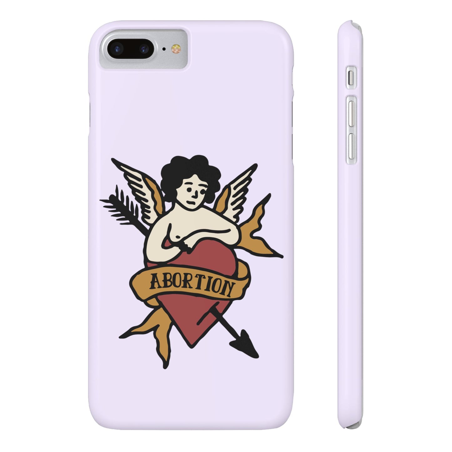 Abortion Vintage Tattoo Art Slim Phone Case - Many iPhone Models Available