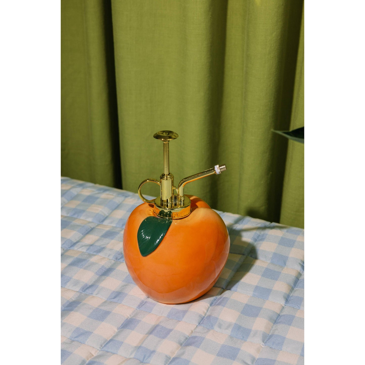 Peach Plant Mister | Ceramic Fruit-Shaped Spray Bottle