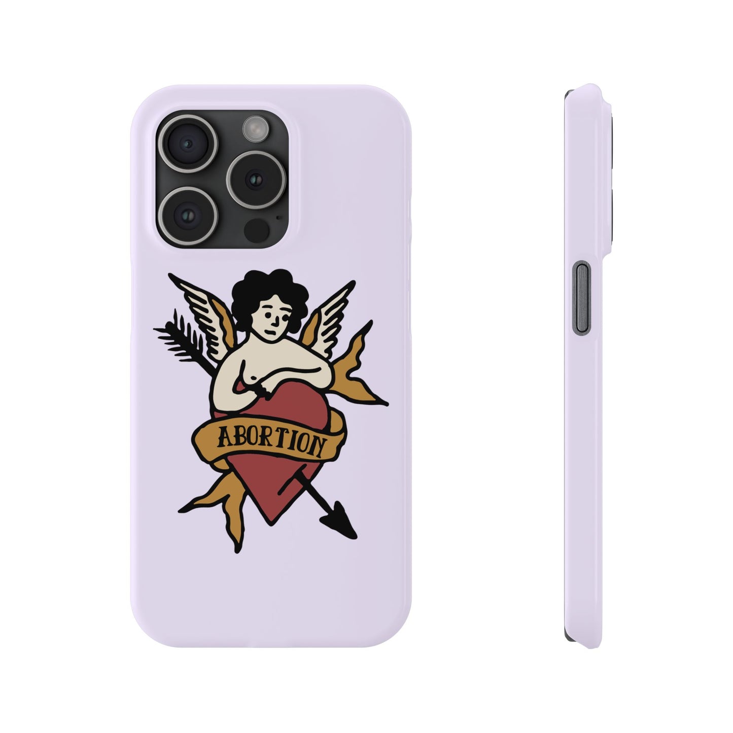 Abortion Vintage Tattoo Art Slim Phone Case - Many iPhone Models Available