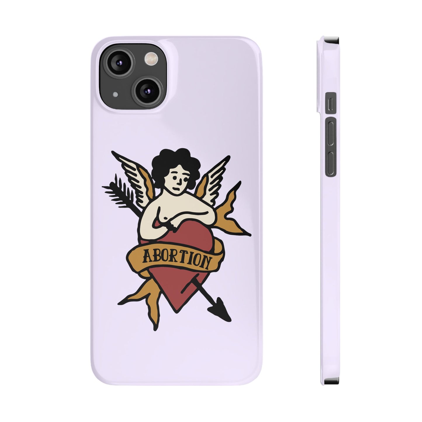 Abortion Vintage Tattoo Art Slim Phone Case - Many iPhone Models Available