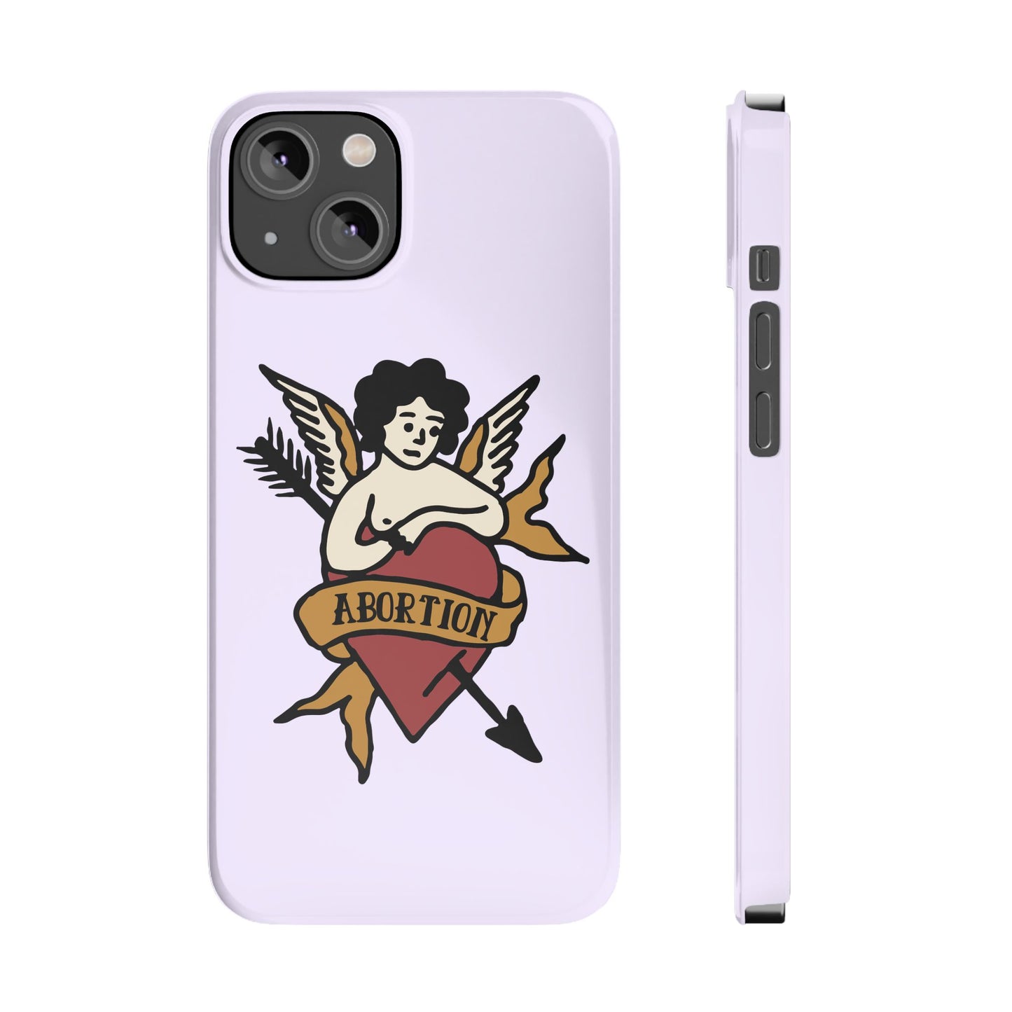 Abortion Vintage Tattoo Art Slim Phone Case - Many iPhone Models Available