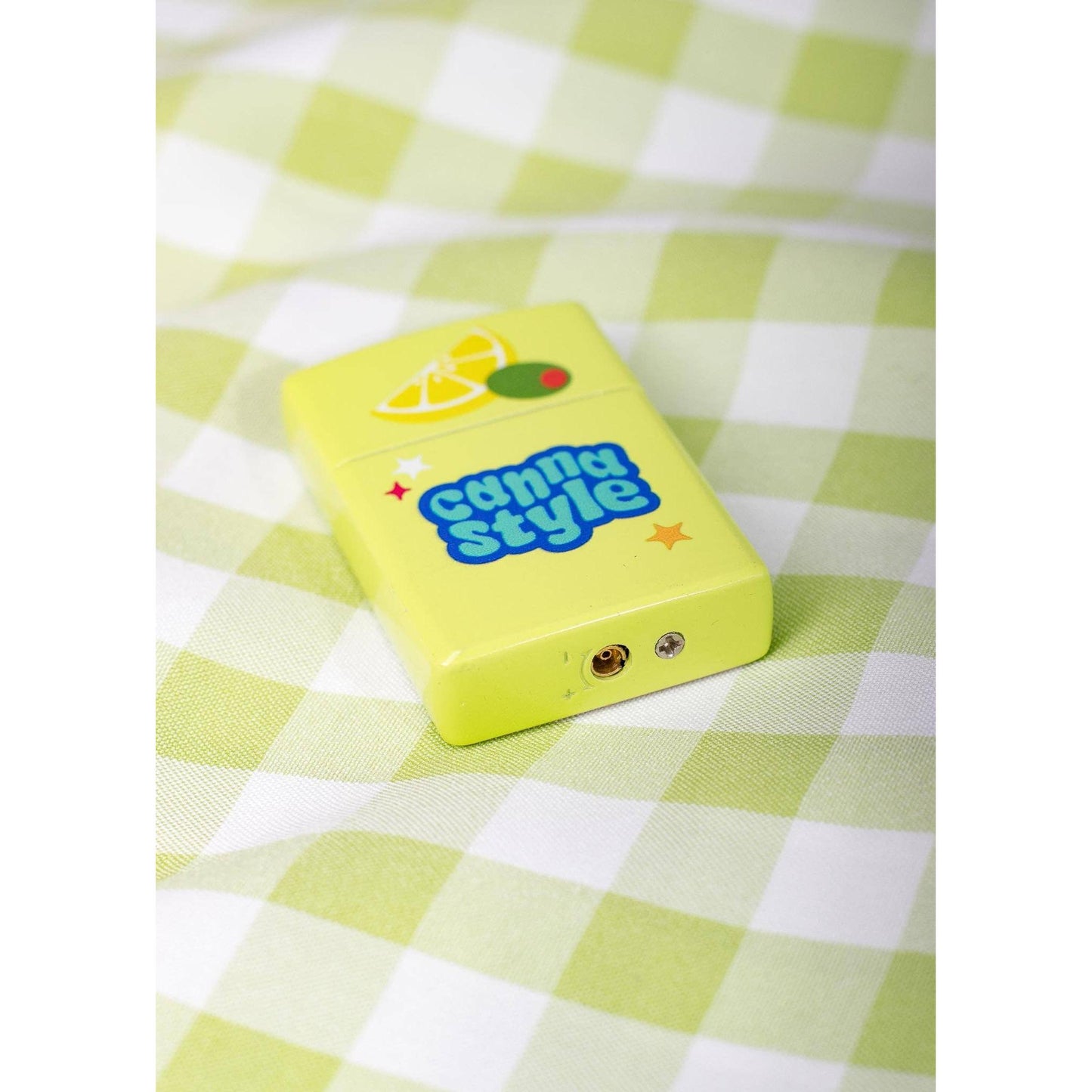 Sardine Tin Refillable Lighter | Retro Sardines Pocket Lighter