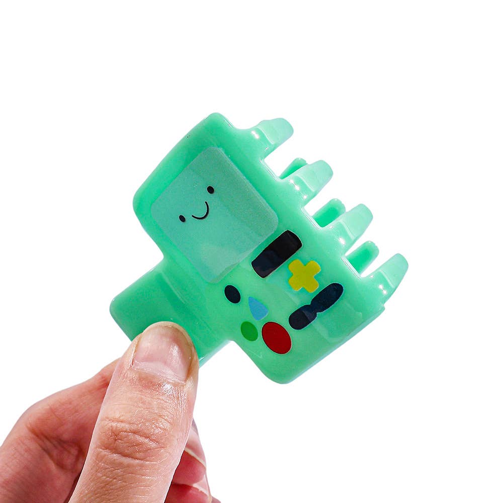Green Cartoon Character Acrylic Hair Claw