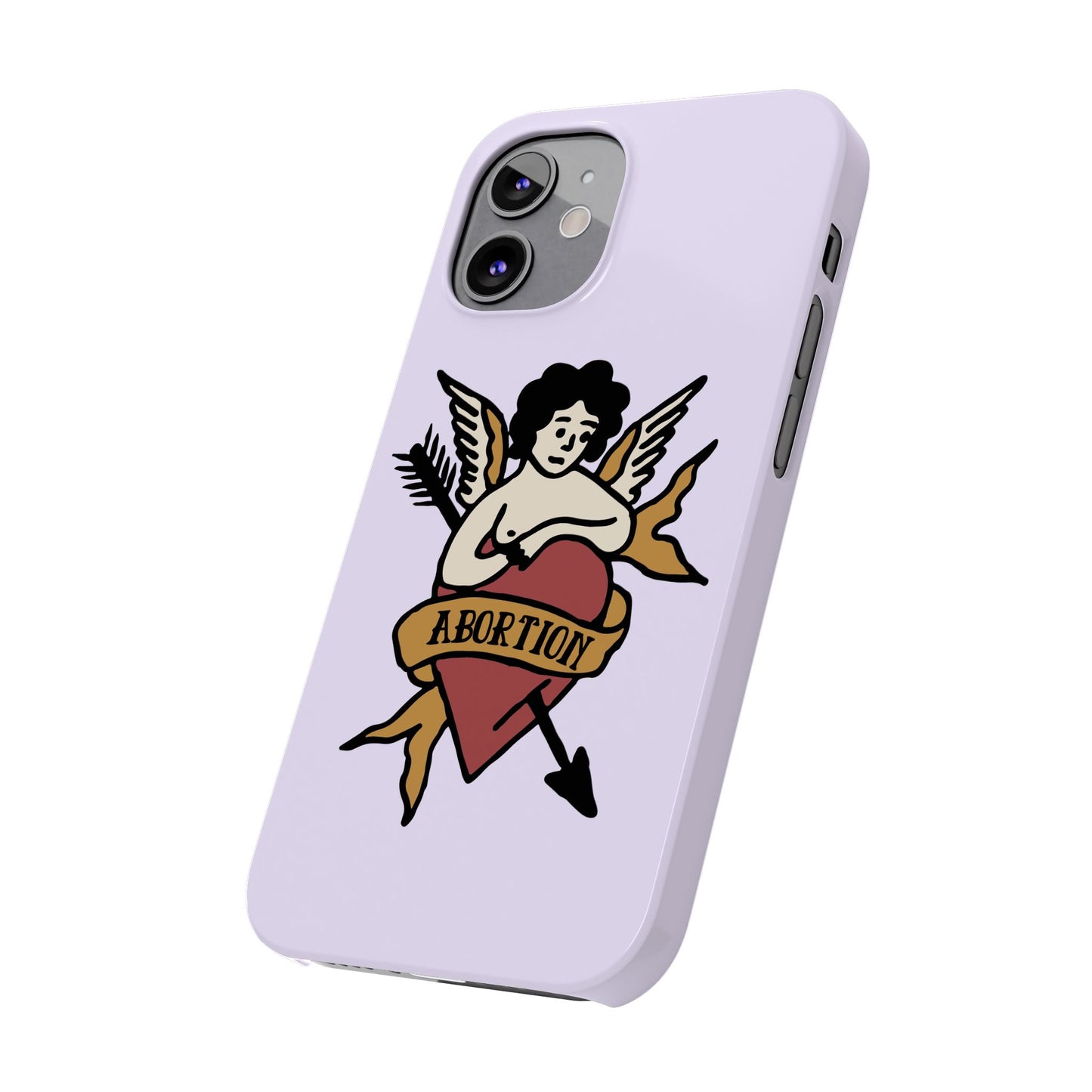 Abortion Vintage Tattoo Art Slim Phone Case - Many iPhone Models Available