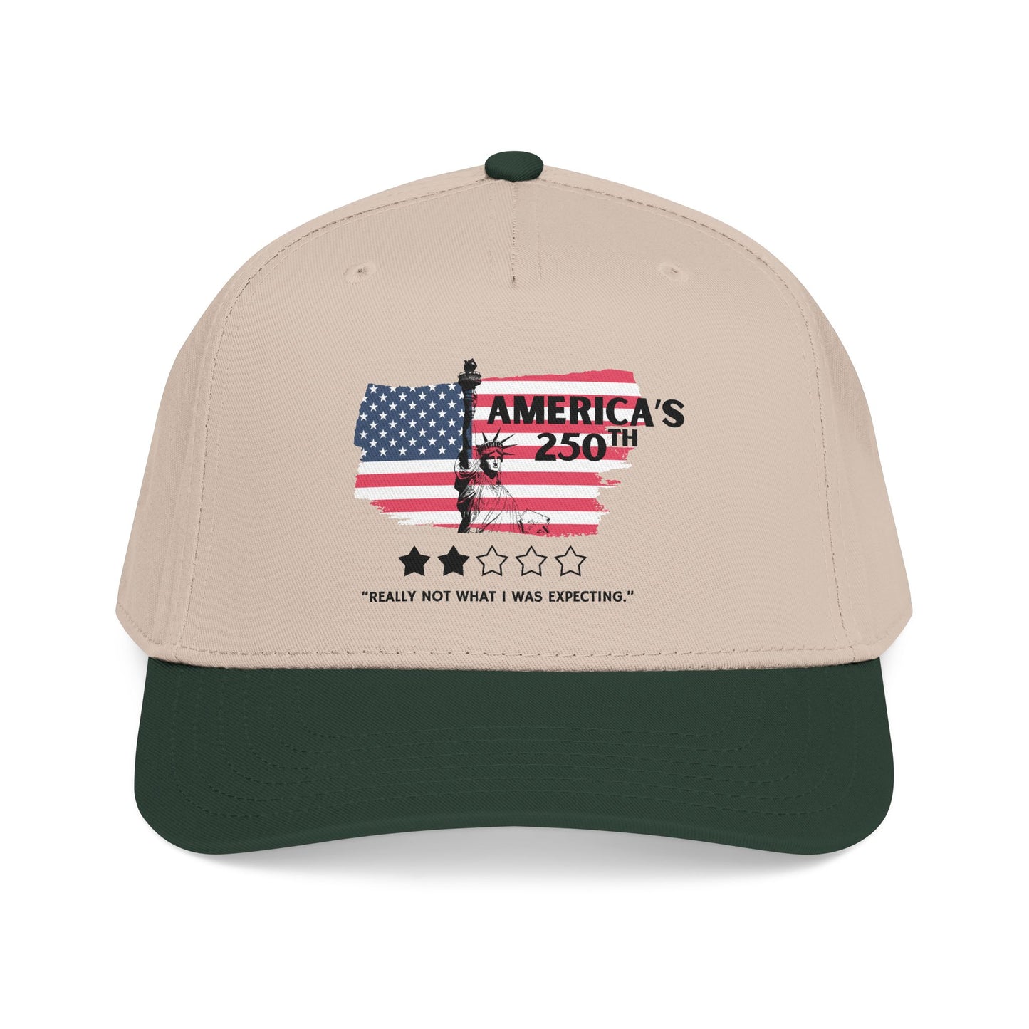 America’s 250th 2 Out of 5 Stars Mid Profile Baseball Cap