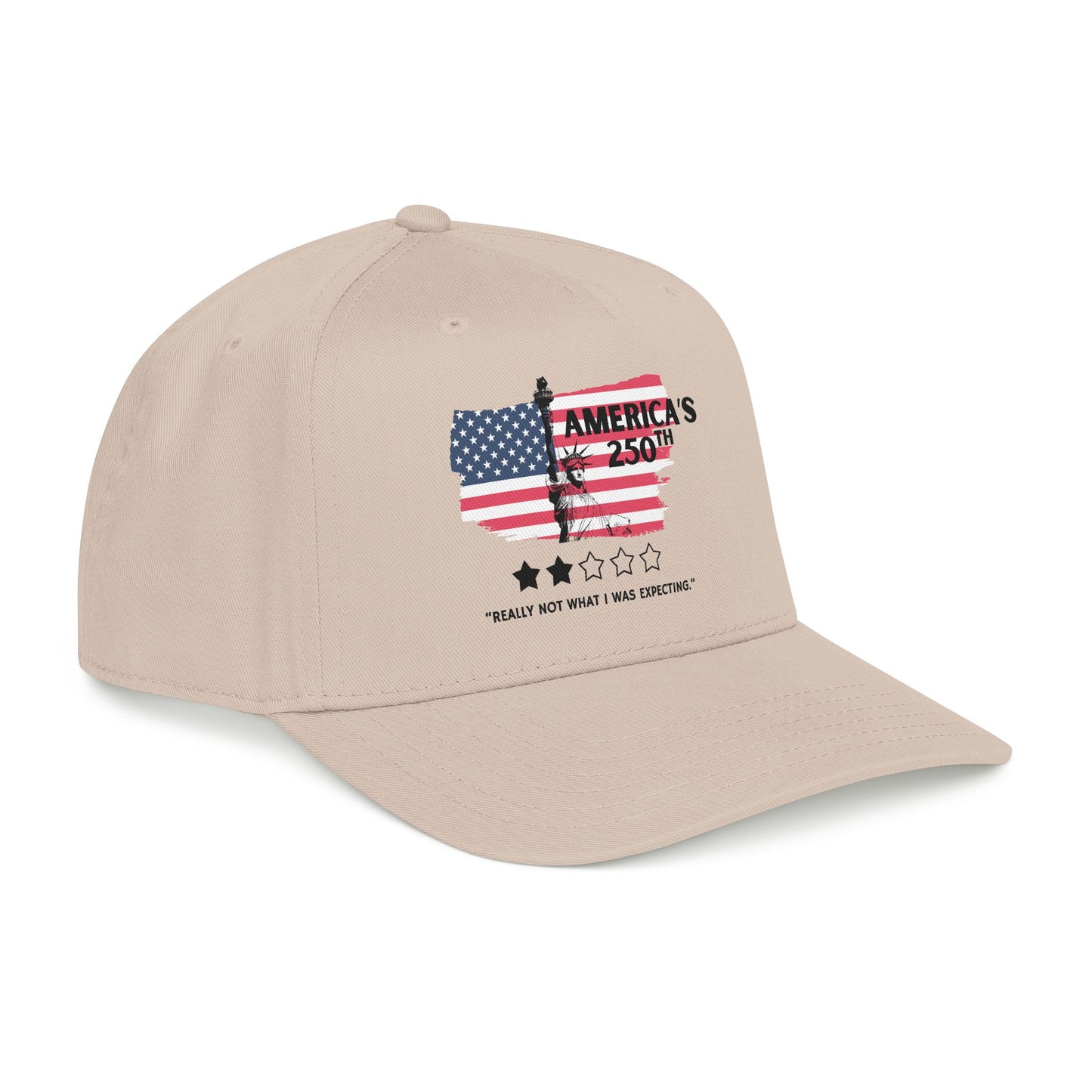 America’s 250th 2 Out of 5 Stars Mid Profile Baseball Cap