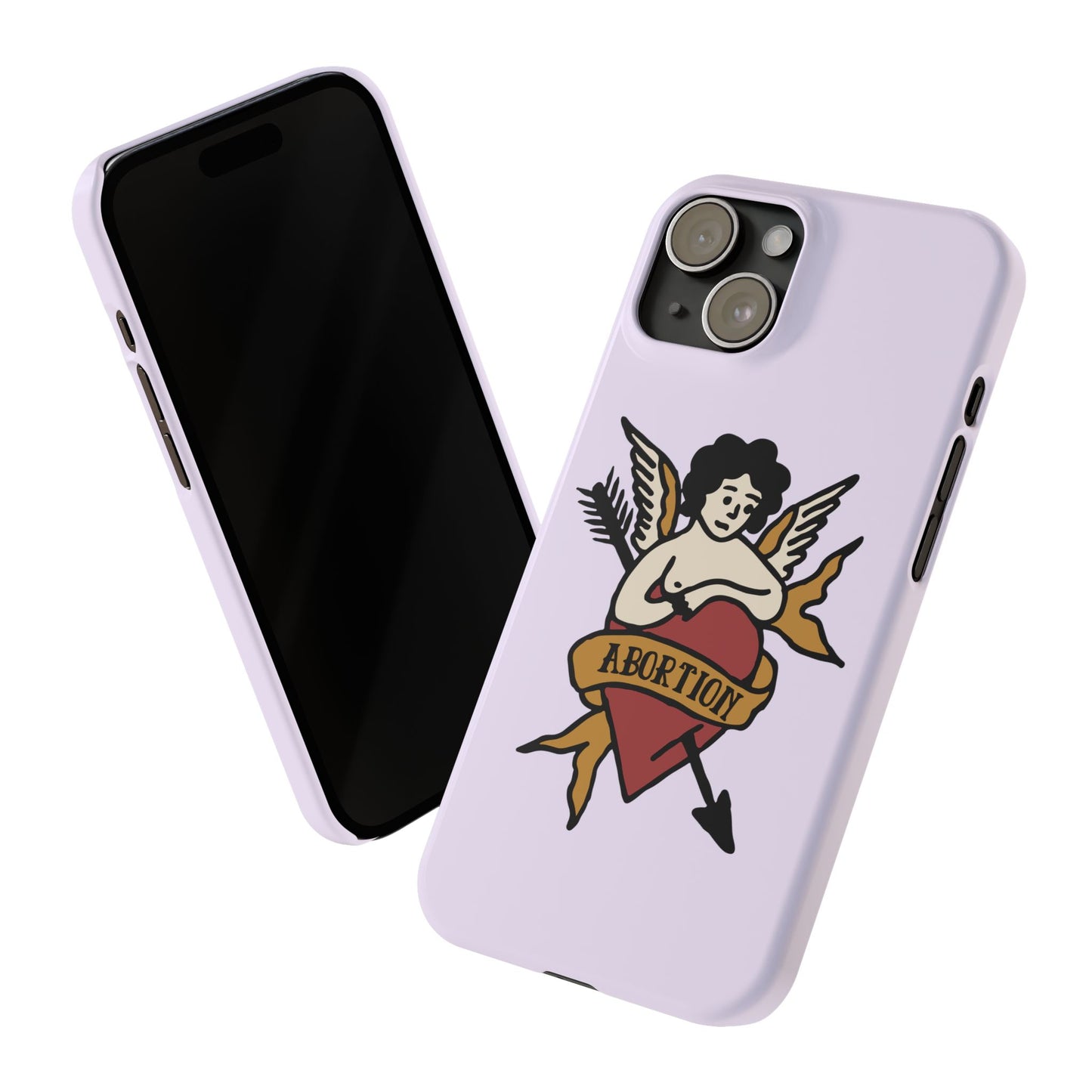 Abortion Vintage Tattoo Art Slim Phone Case - Many iPhone Models Available