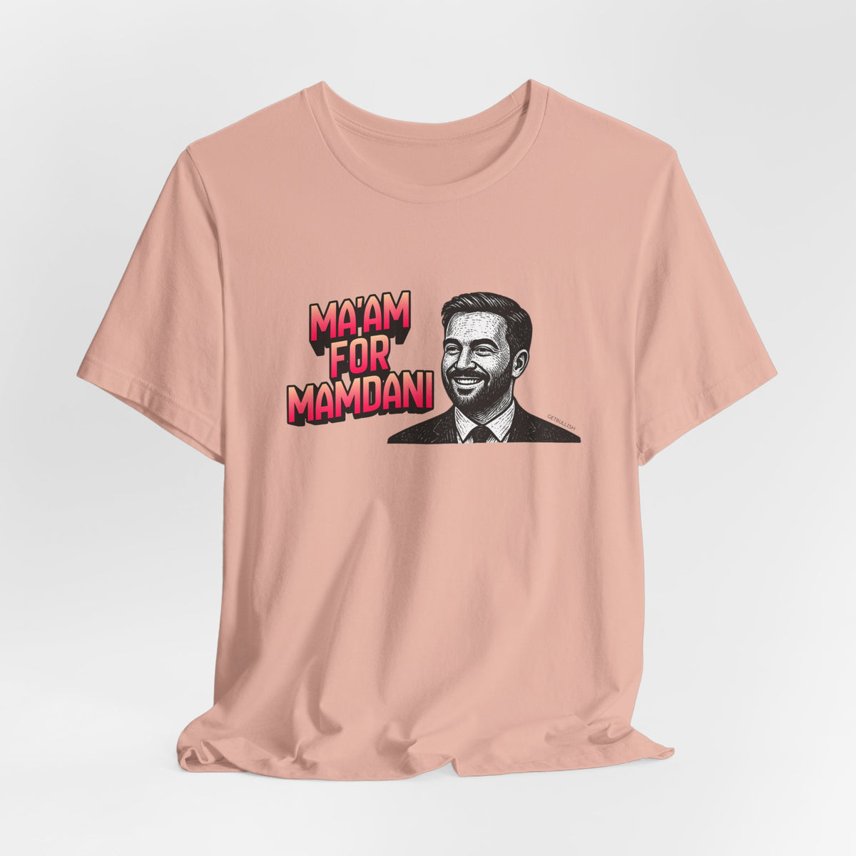 Ma'am for Mamdani NYC Mayor Jersey Short Sleeve Tee [Sizes XS-4XL]