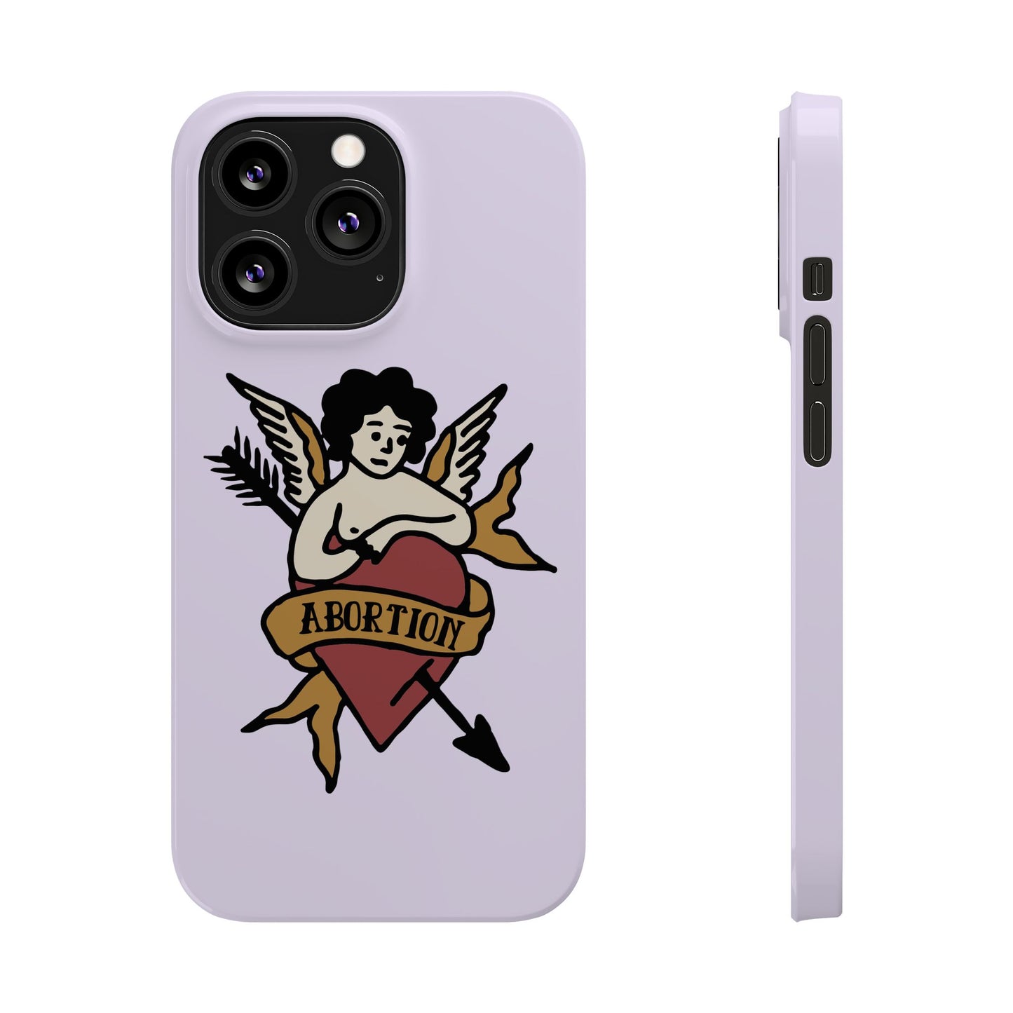 Abortion Vintage Tattoo Art Slim Phone Case - Many iPhone Models Available