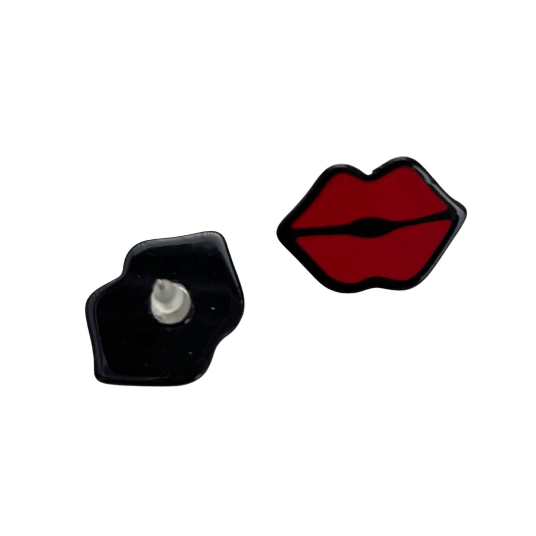 Pop Art High Gloss Statement Stud Earrings | 10 Designs to Choose From