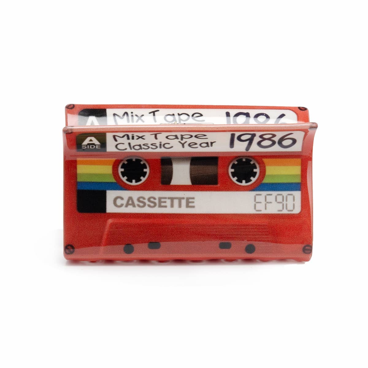 1986 Mix Tape Cassette Hair Claw